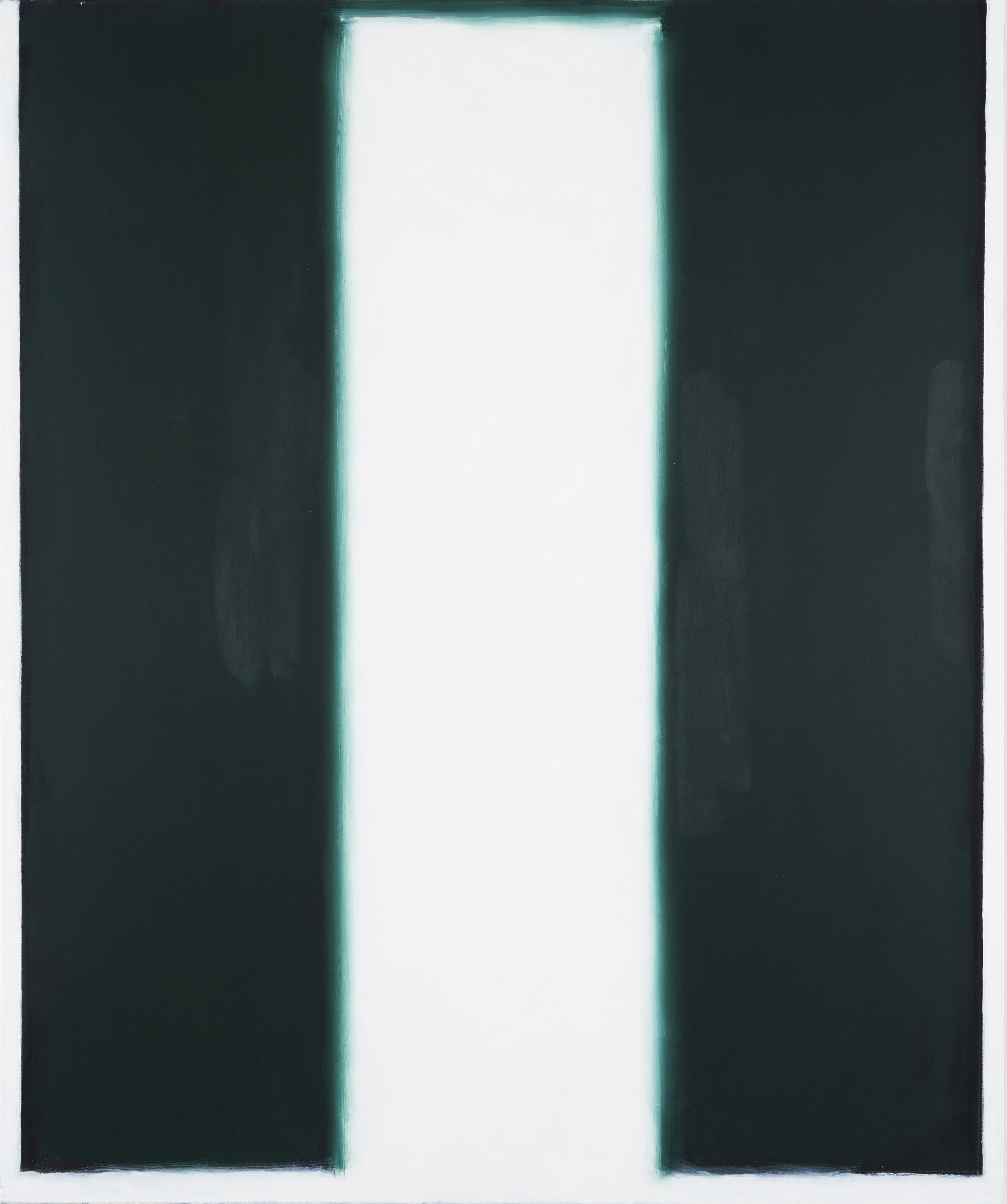 Peter Lodato Abstract Painting - Buscar Forest Green