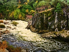 Ein Fluss fließt durch sie hindurch