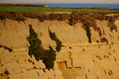 Bluffs en Wilder / naturaleza realista 52x80 pulg. óleo sobre lienzo paitning
