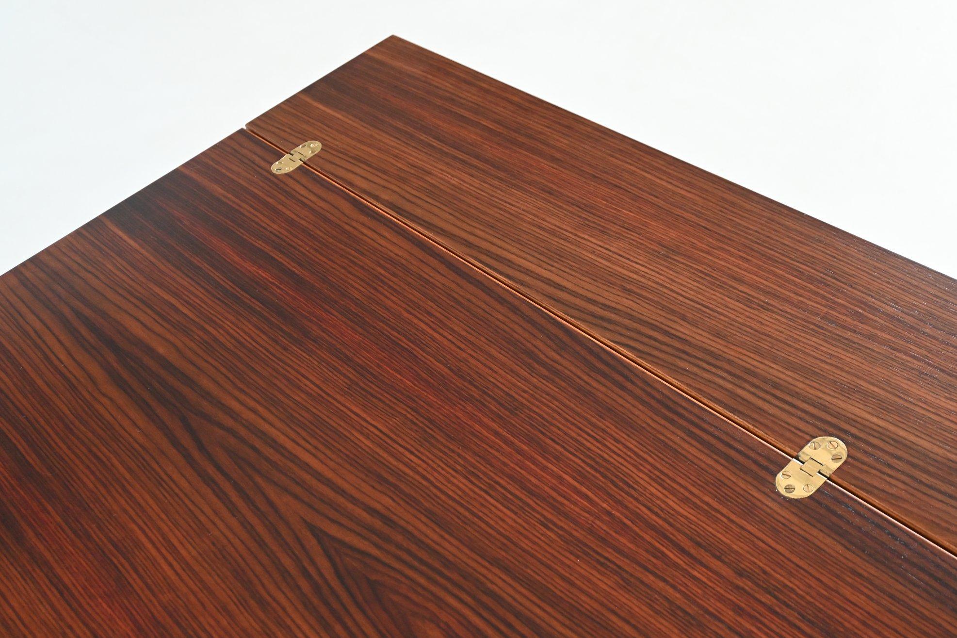 Scrivania Peters Lovig Flip-Top Partners in palissandro Lovig Danimarca 1960 in vendita 3