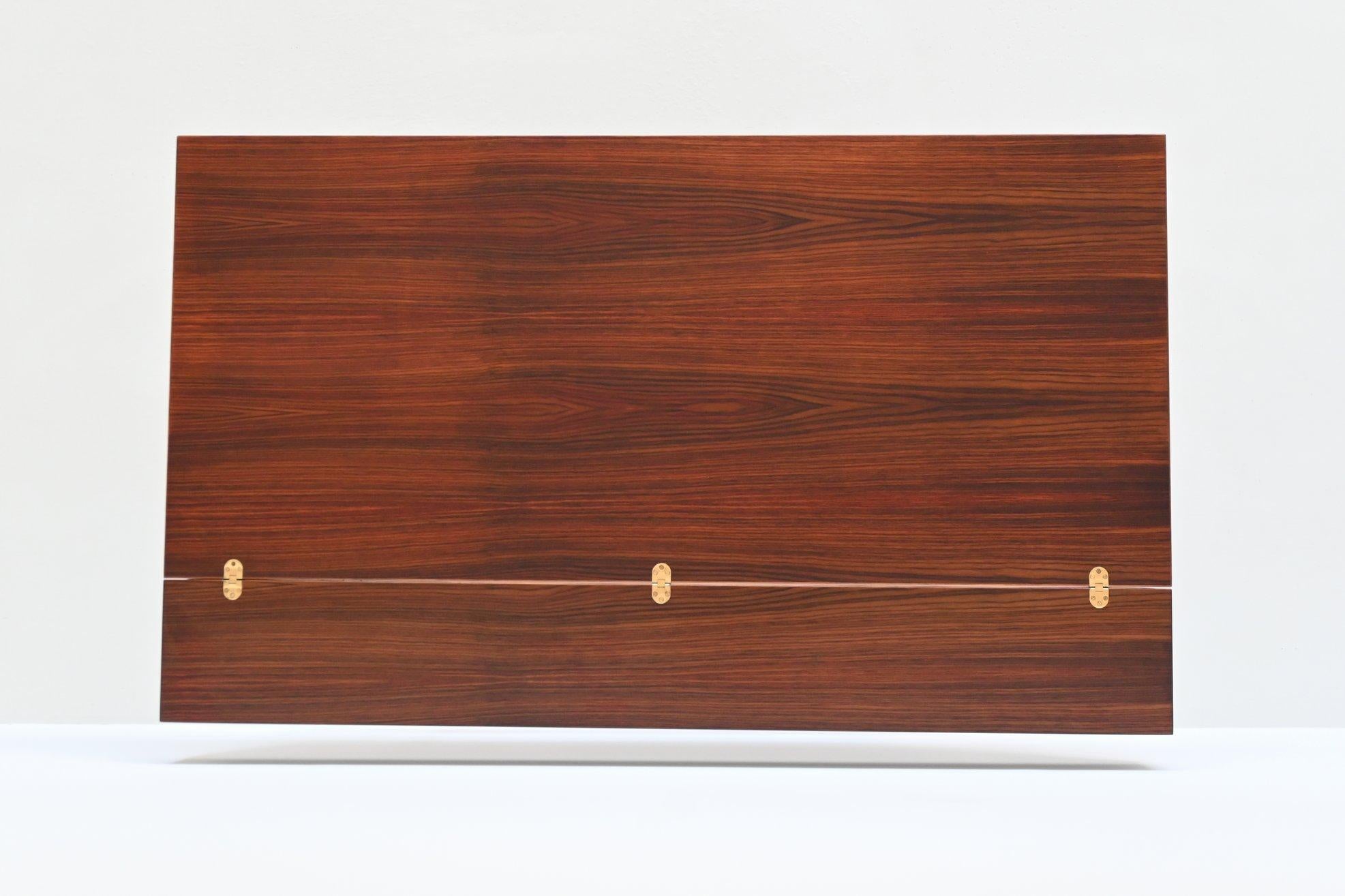 Scrivania Peters Lovig Flip-Top Partners in palissandro Lovig Danimarca 1960 in vendita 11