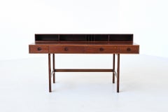 Peter Lovig Flip-Top Partners desk in rosewood Lovig Denmark 1960