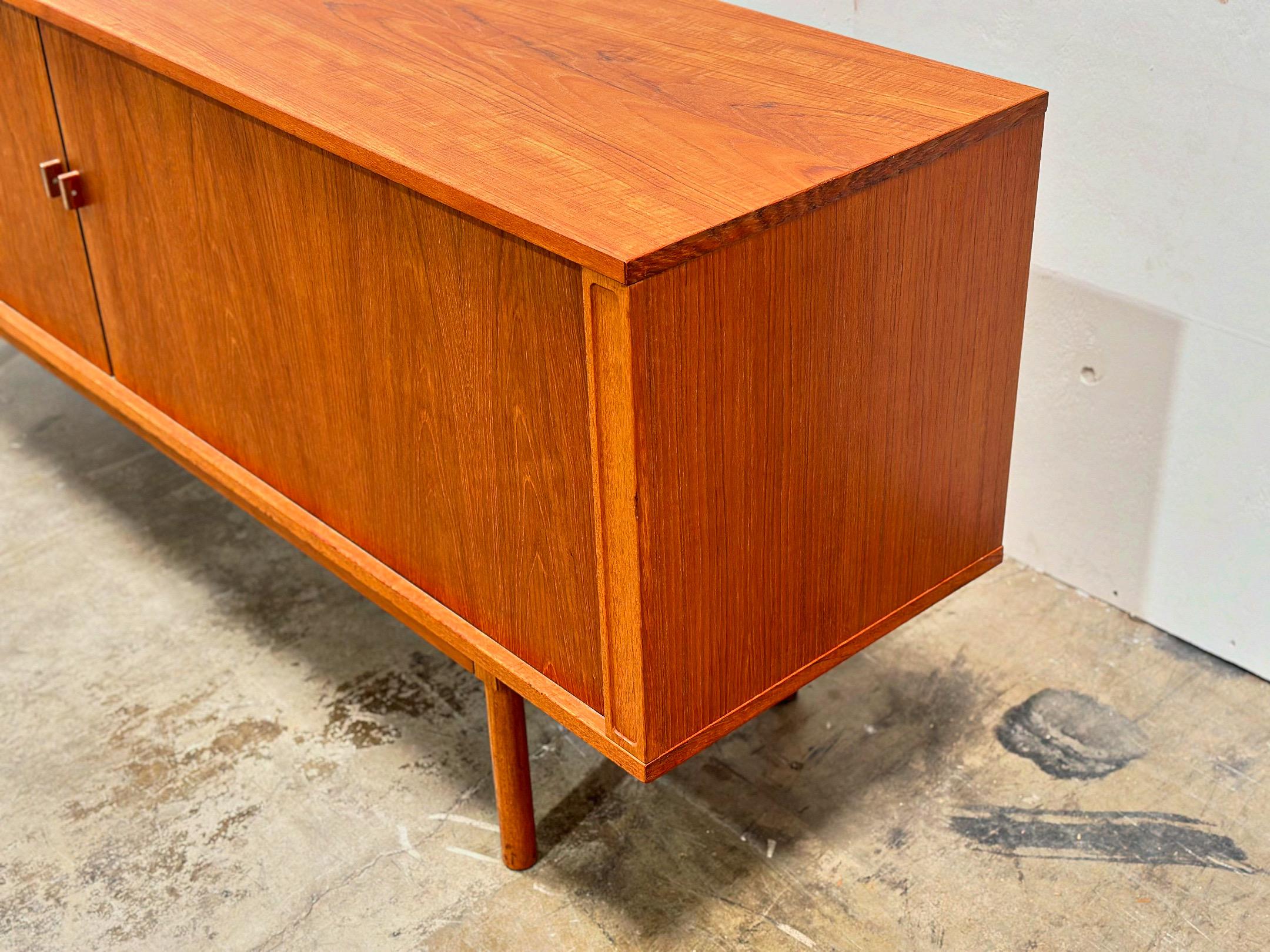 Peter Lovig Nielsen Credenza - Midcentury Danish Modern Teak Cabinet - Dansk 6