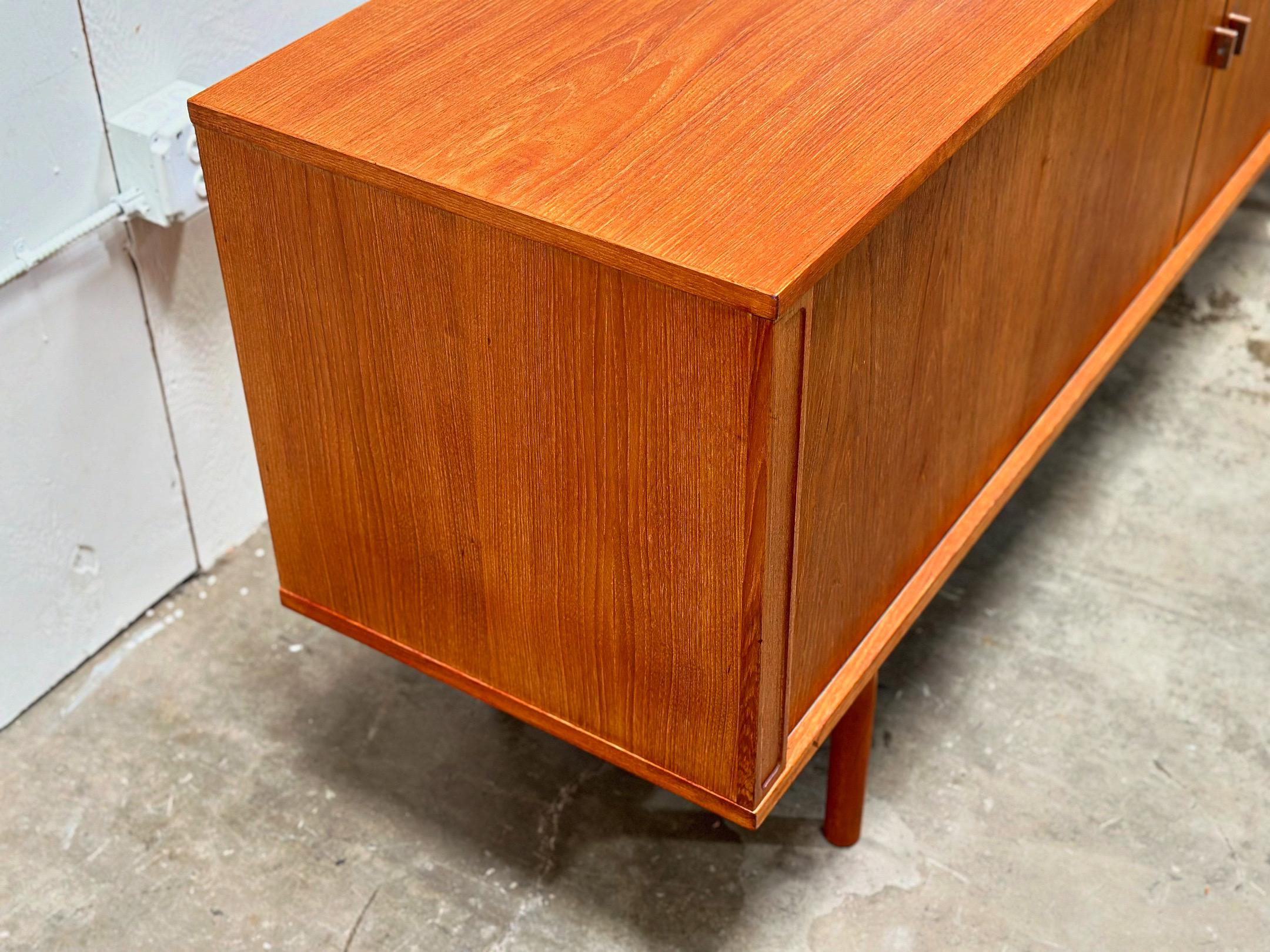 Peter Lovig Nielsen Credenza - Midcentury Danish Modern Teak Cabinet - Dansk 7
