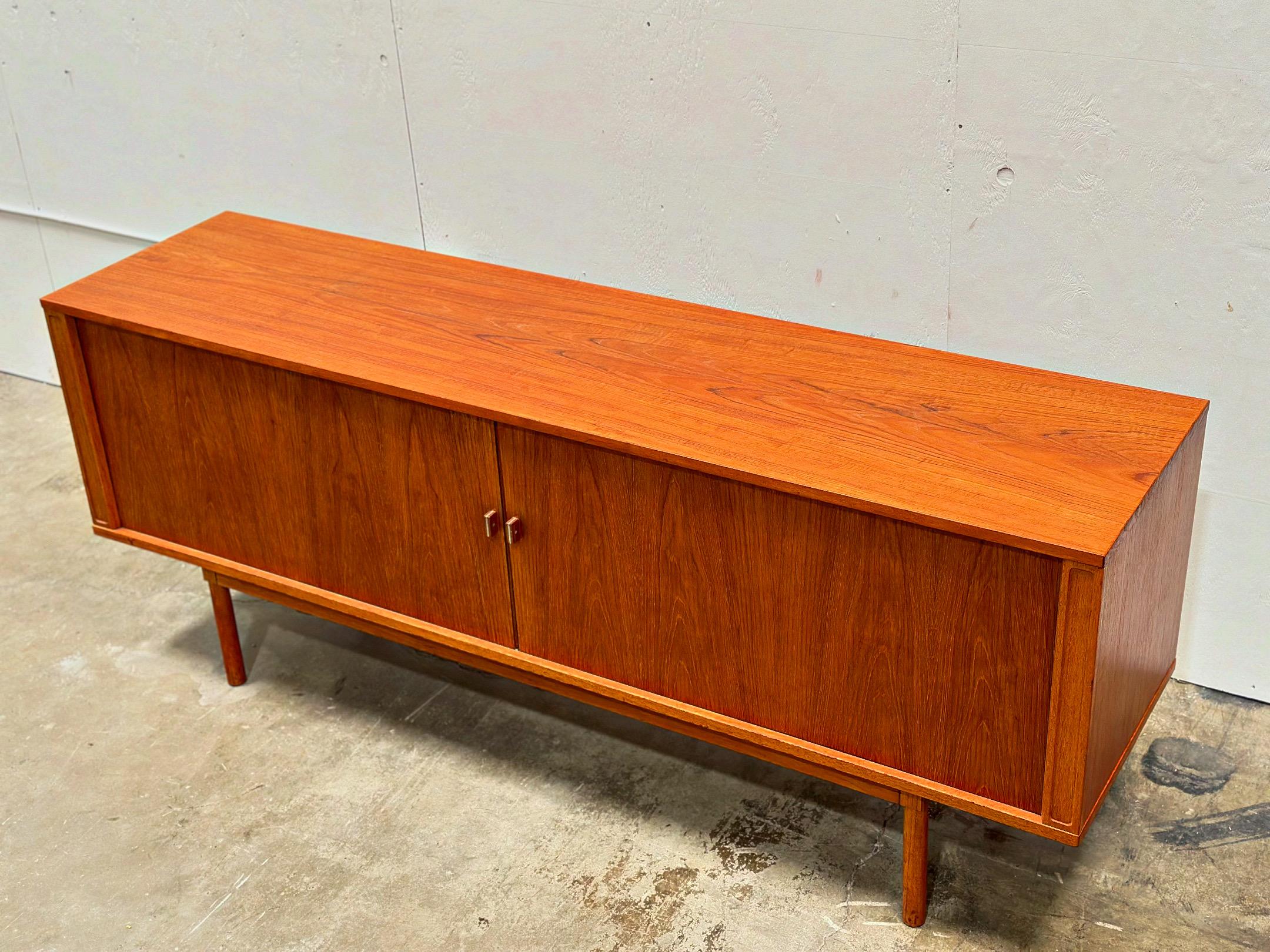 Peter Lovig Nielsen Credenza - Midcentury Danish Modern Teak Cabinet - Dansk 9