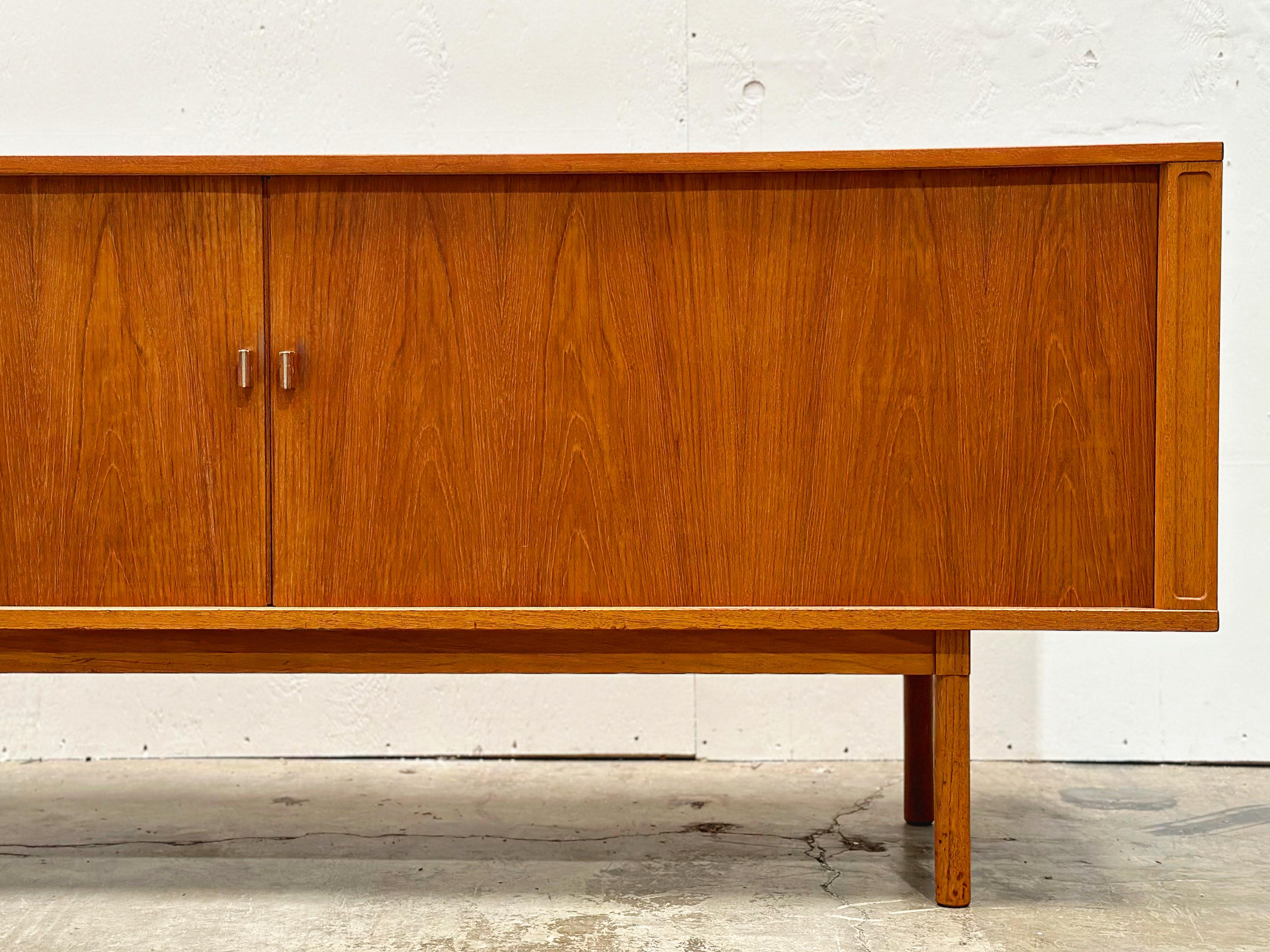 Mid-Century Modern Peter Lovig Nielsen Credenza - Midcentury Danish Modern Teak Cabinet - Dansk