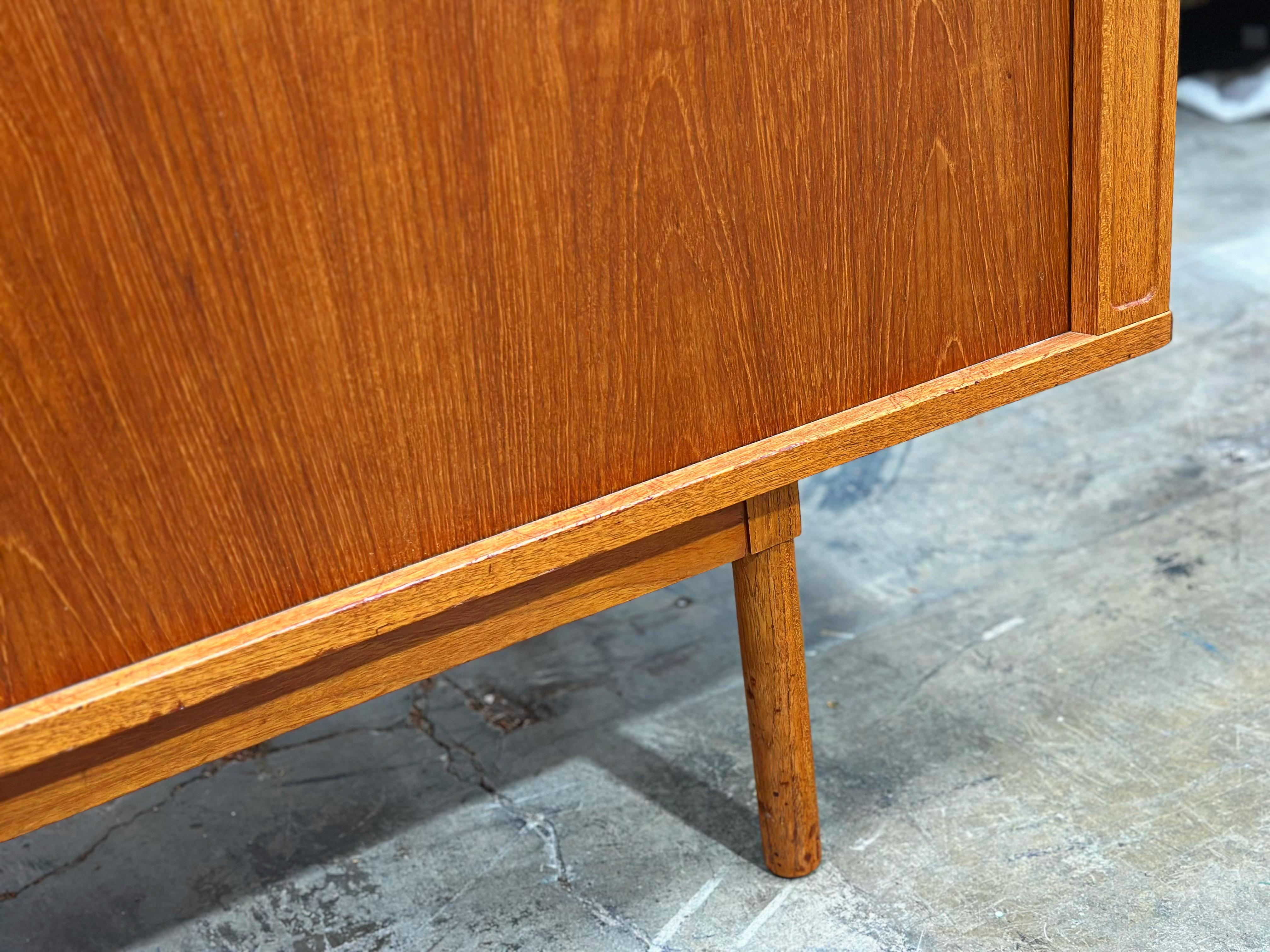 Late 20th Century Peter Lovig Nielsen Credenza - Midcentury Danish Modern Teak Cabinet - Dansk