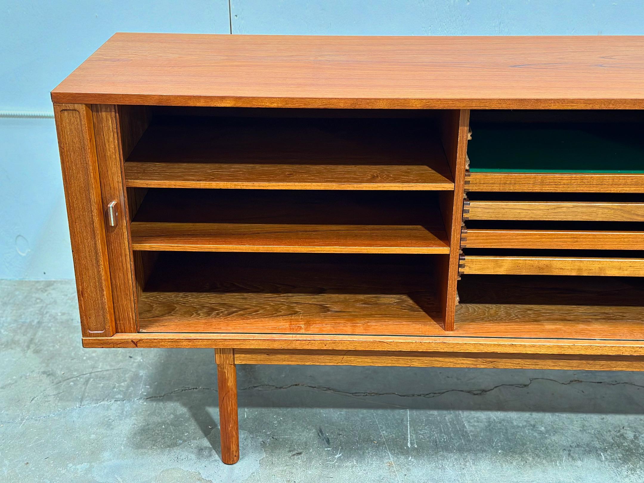 Peter Lovig Nielsen Credenza - Midcentury Danish Modern Teak Cabinet - Dansk 2