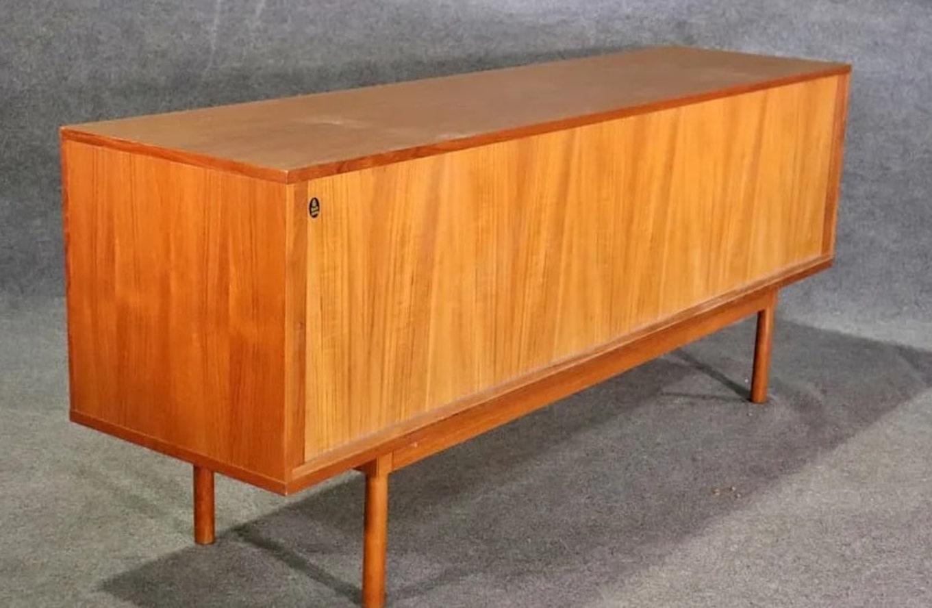Peter Lovig Nielsen Danish Credenza In Good Condition For Sale In Brooklyn, NY