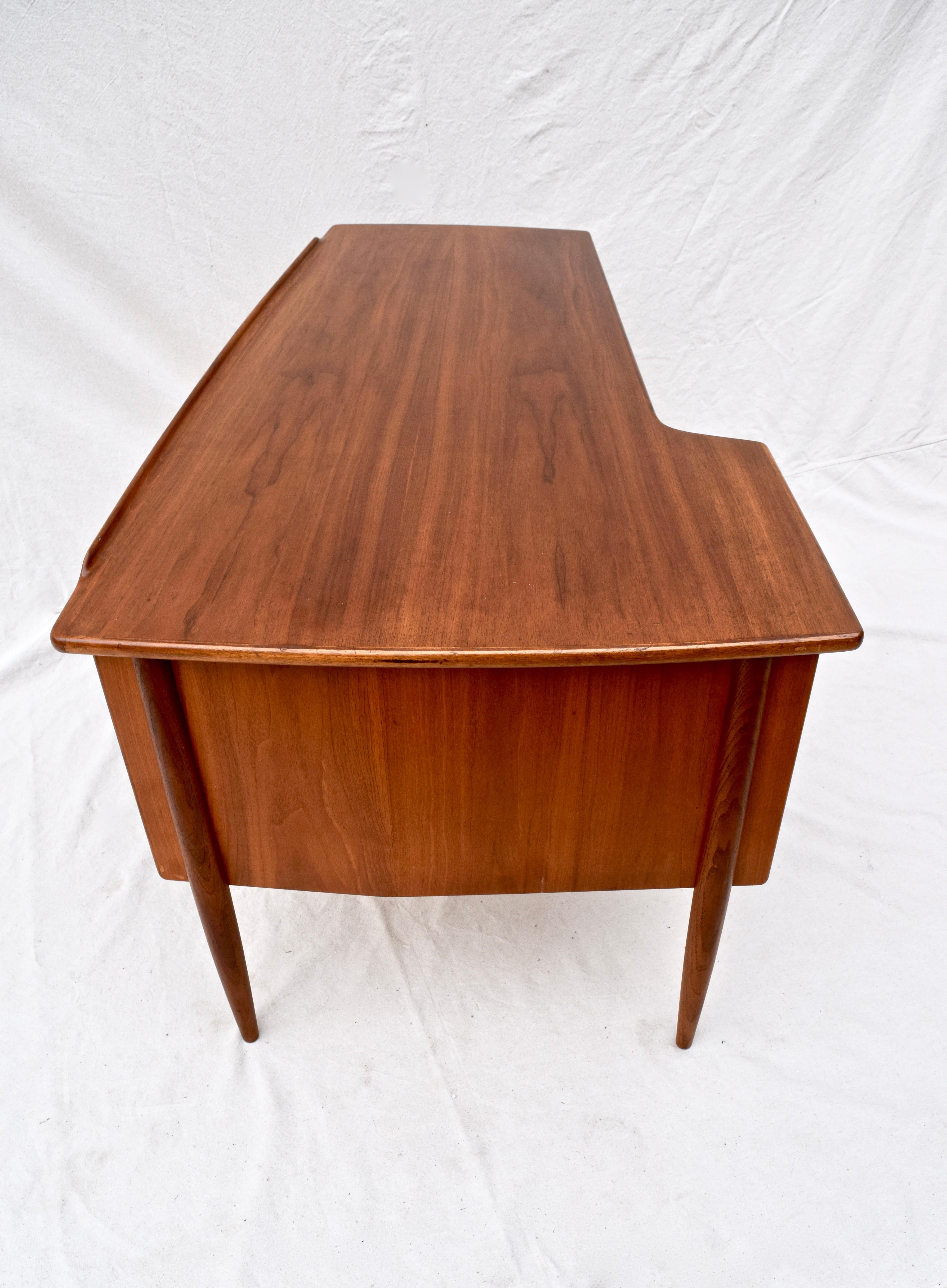 Peter Løvig Nielsen Danish Teak Desk 8