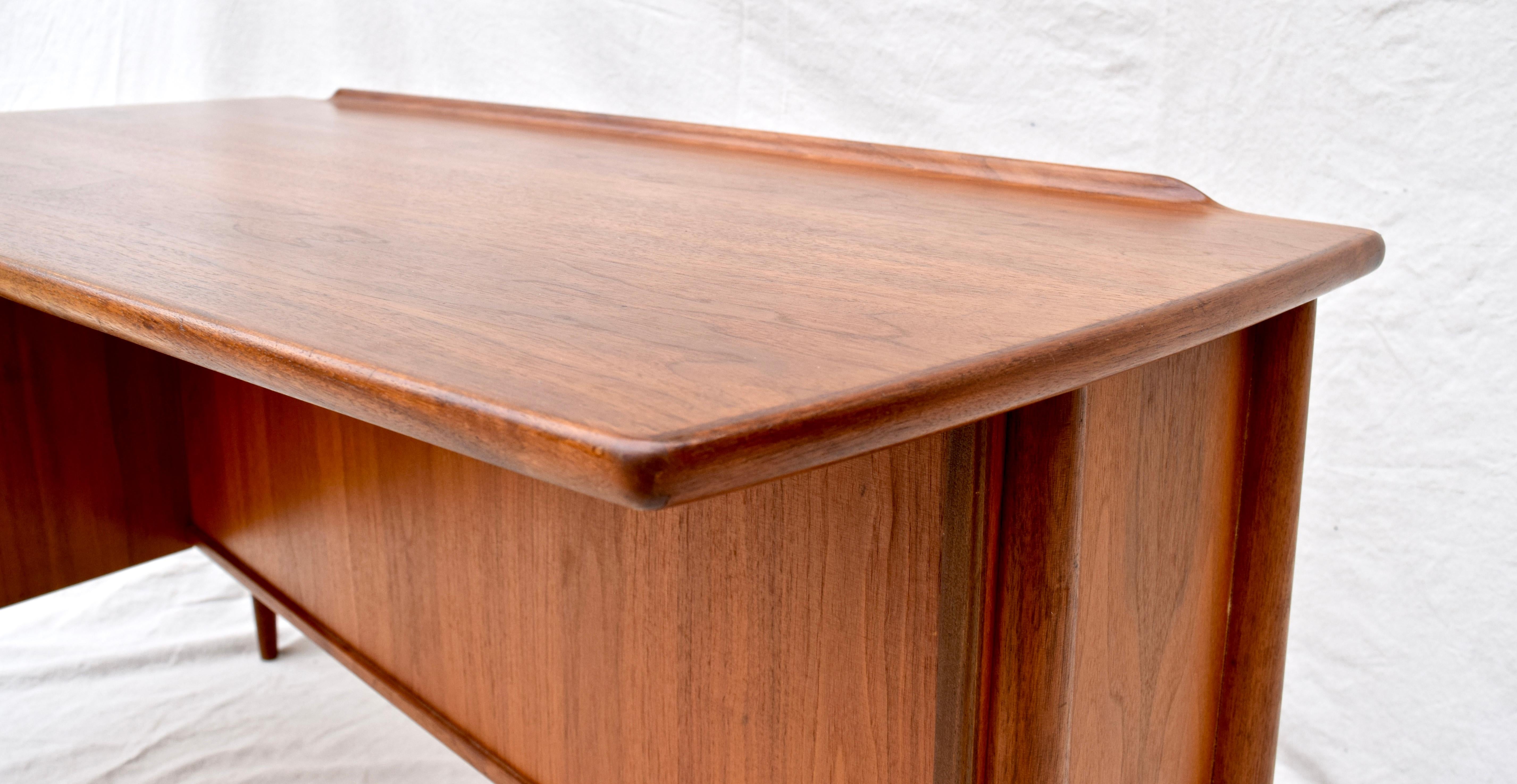 Peter Løvig Nielsen Danish Teak Desk 13