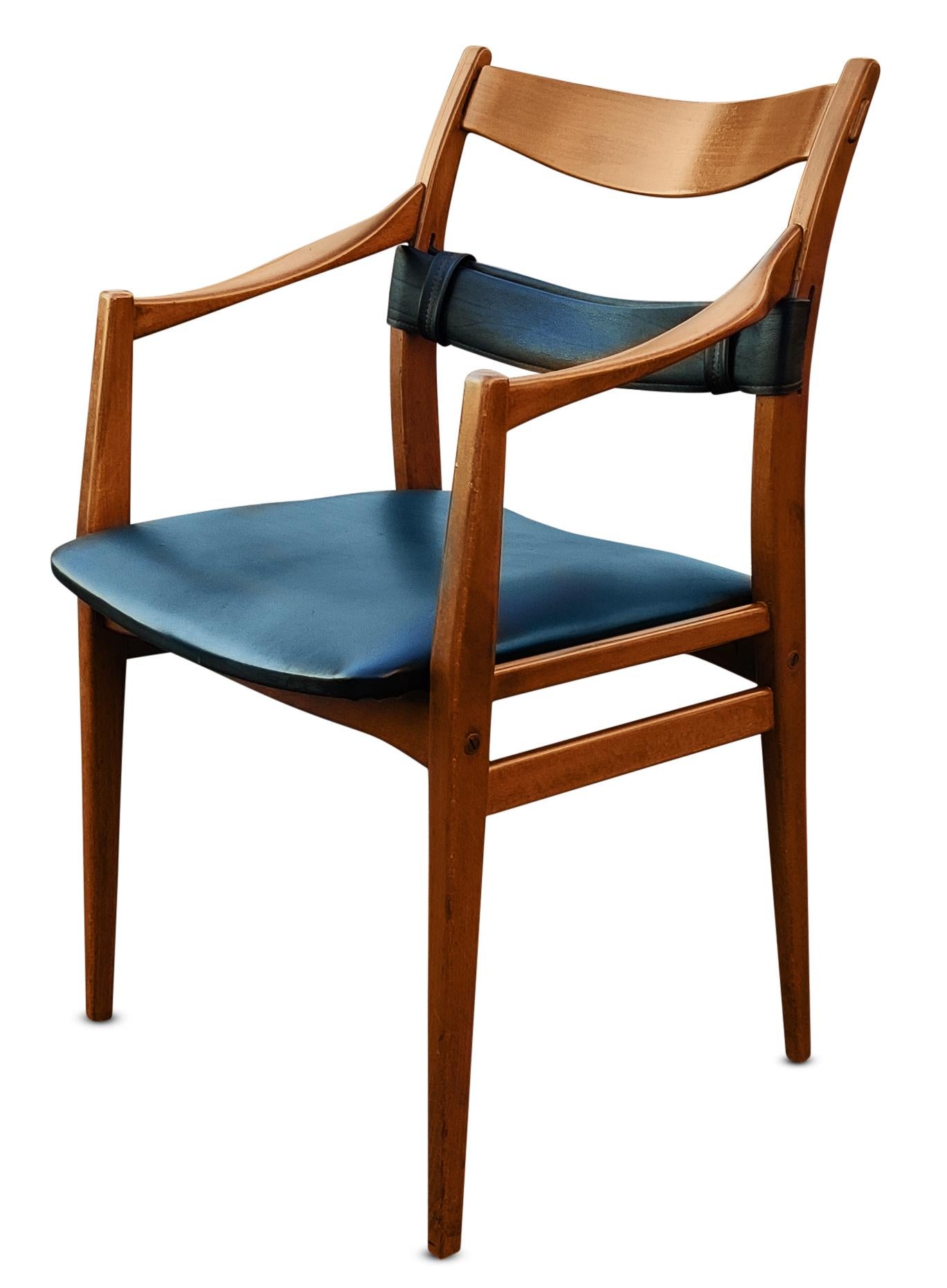 Fauteuil de bureau + fauteuil Folke Ohlsson de Peter Lovig Nielsen, années 1960, design scandinave en vente 2