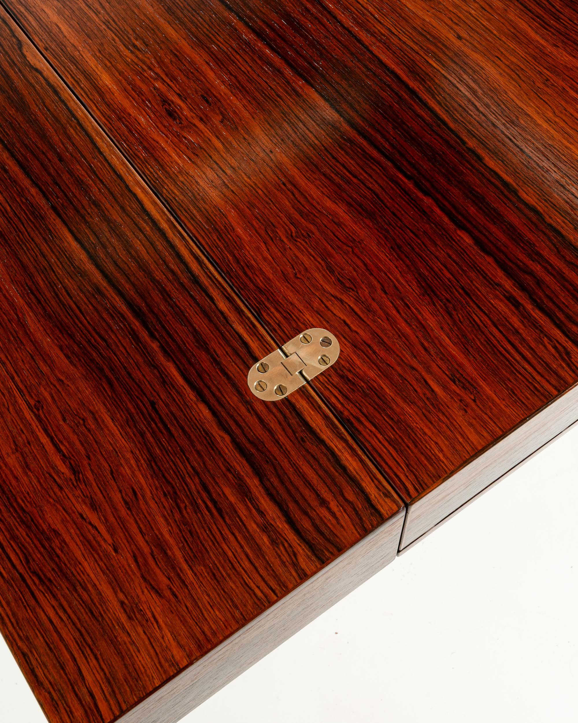 Peter Lovig Nielsen Flip Top Executive Desk in palissandro in vendita 10