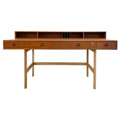 Vintage Peter Lovig Nielsen Flip-top Teak Desk