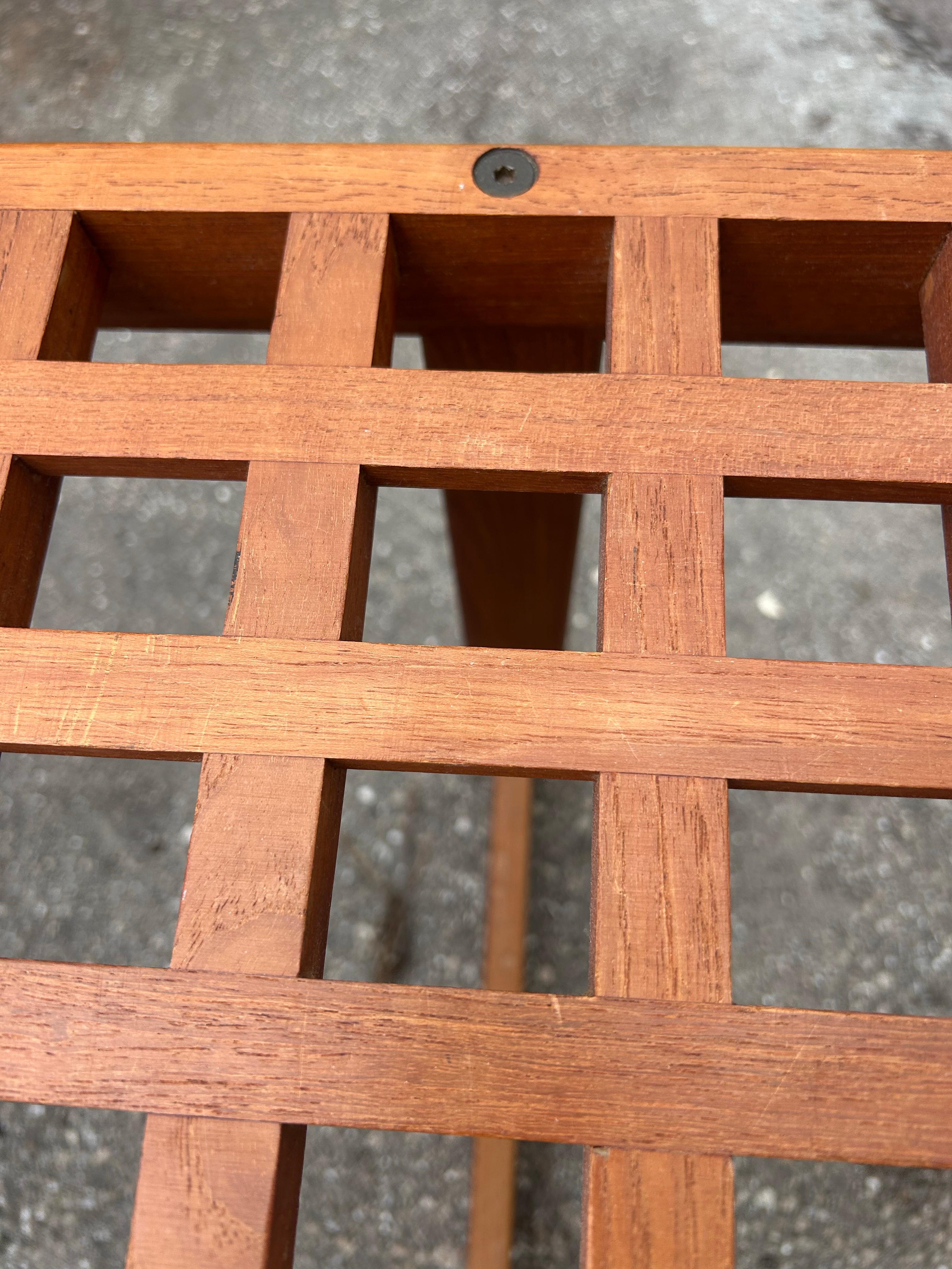 Peter Lovig  Nielsen lattice bench For Sale 4