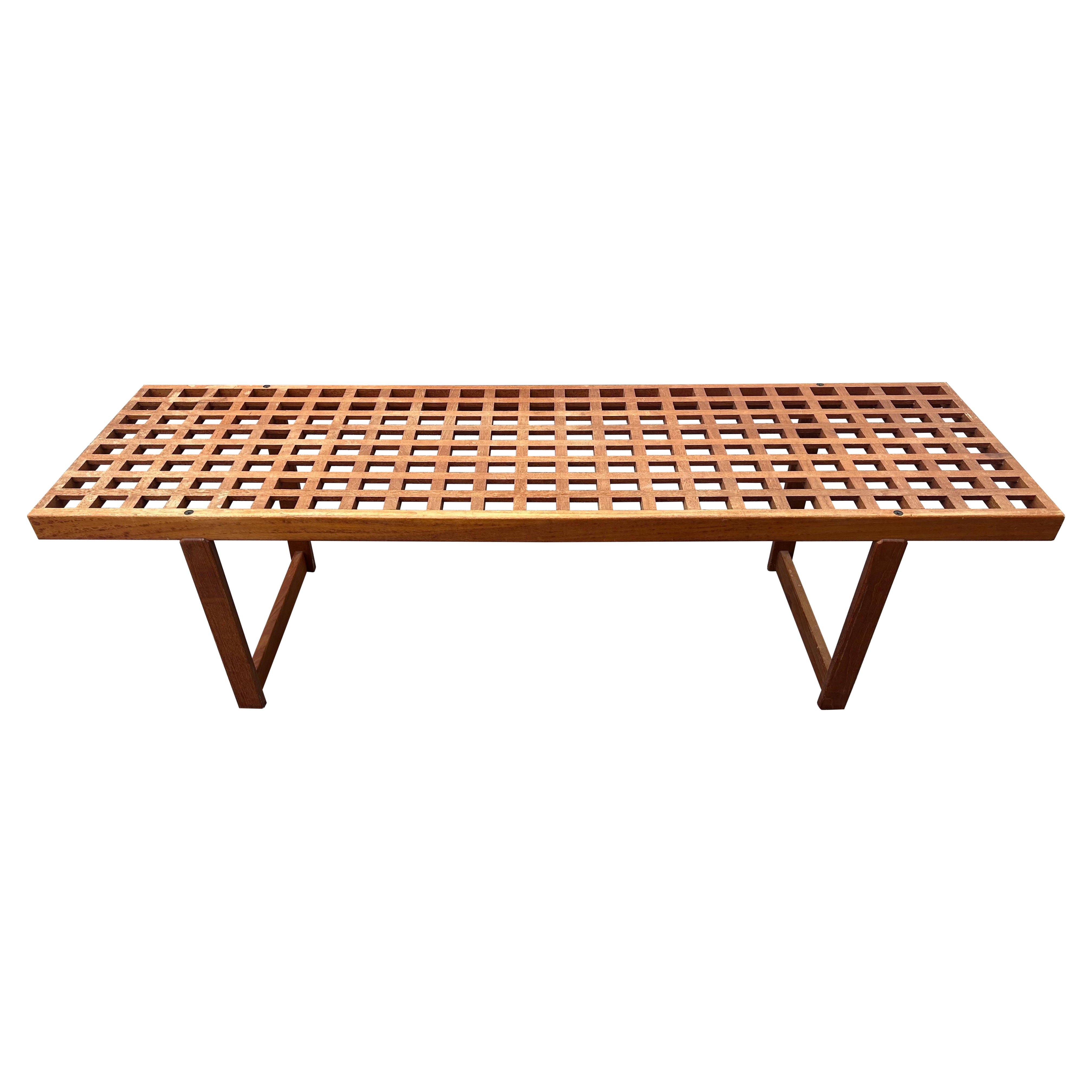 Peter Lovig  Nielsen lattice bench For Sale