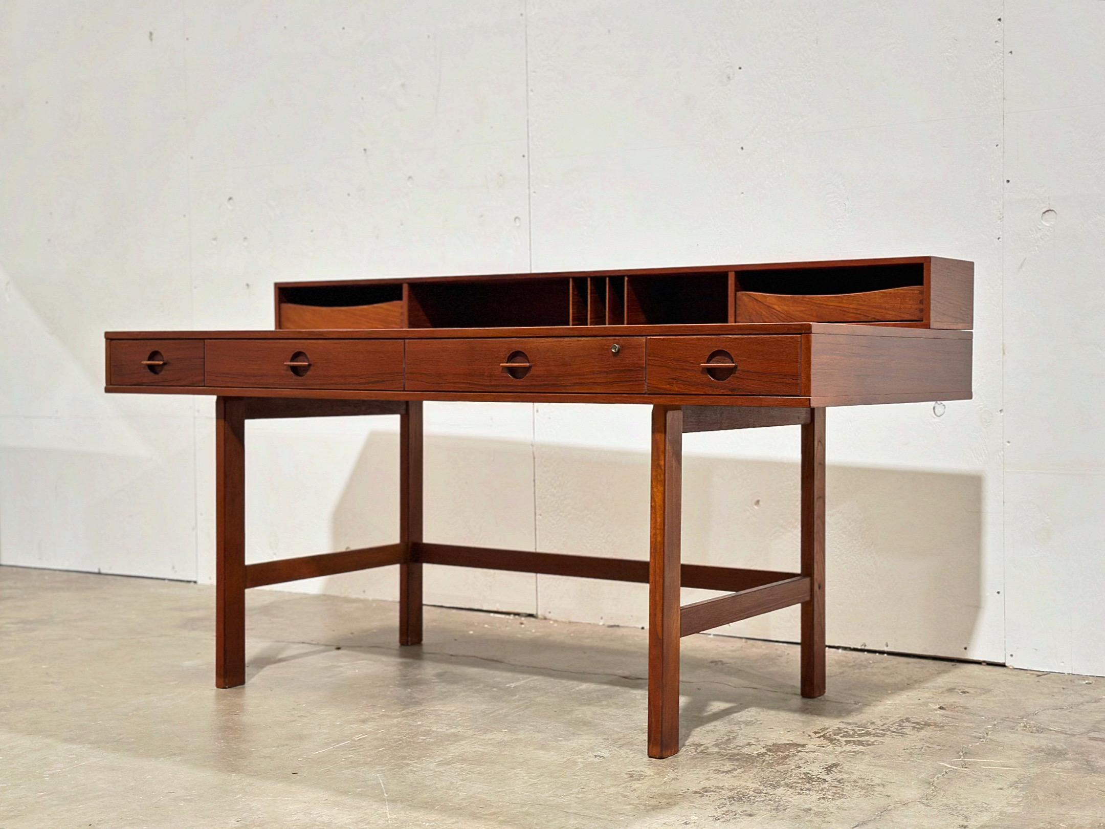Peter Lovig Nielsen Midcentury Partners Desk in Teak - Dansk Design Denmark 1971 9