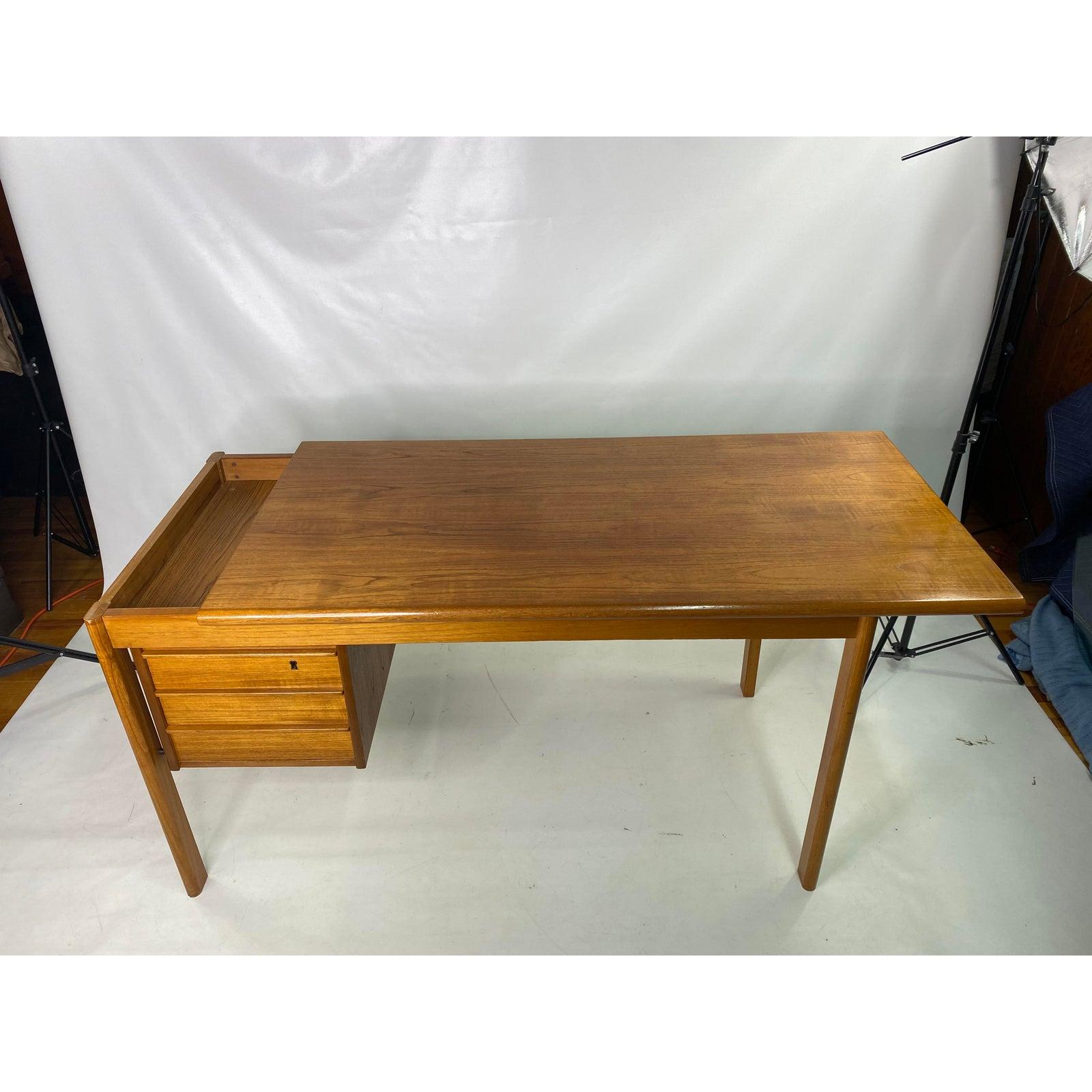 Peter Lovig Nielsen teak desk for Dansk Danish mid-century. I have 5 matching desks available.