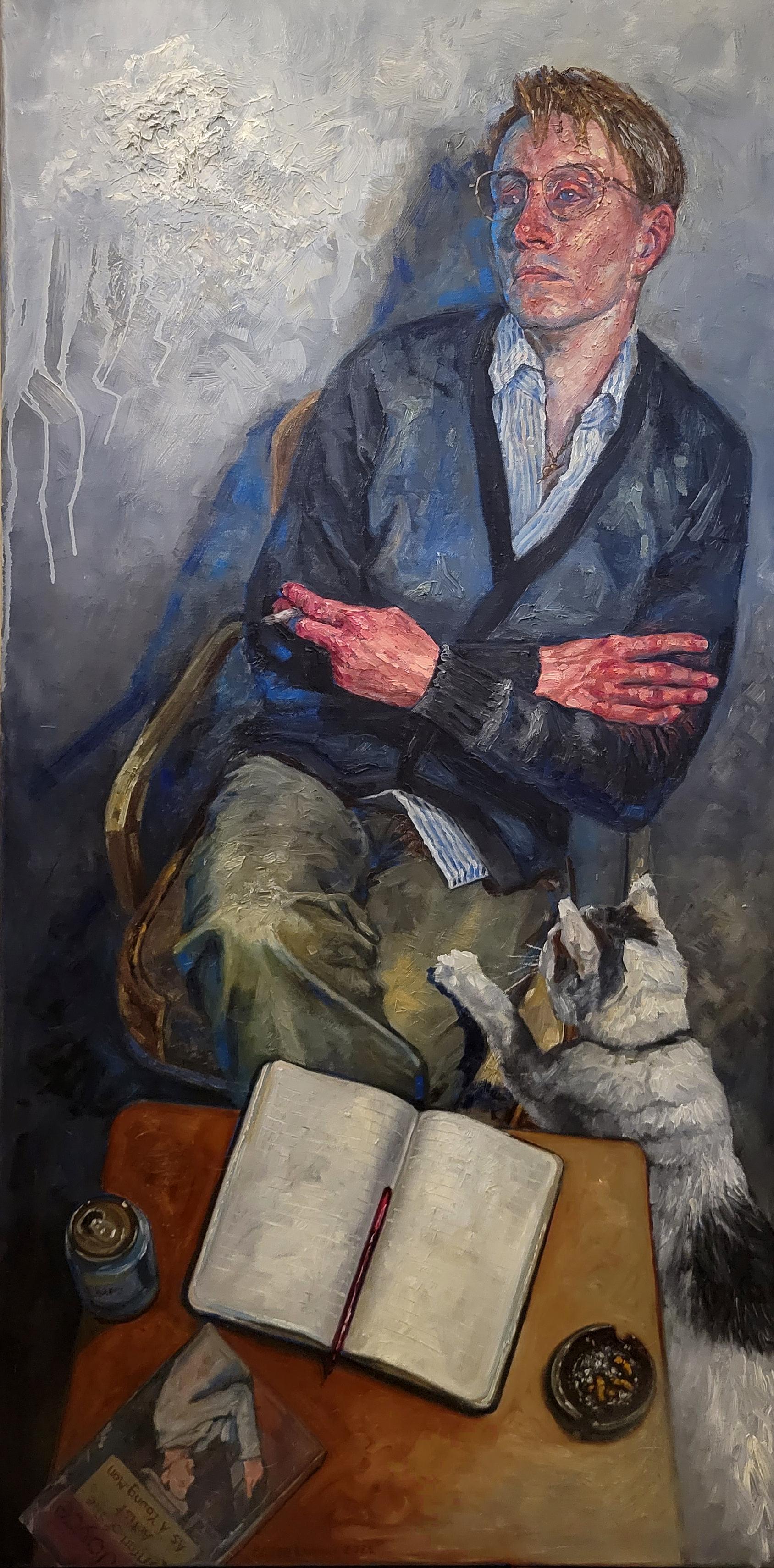 36 Years - Original Oil Painting by Peter Lupkin