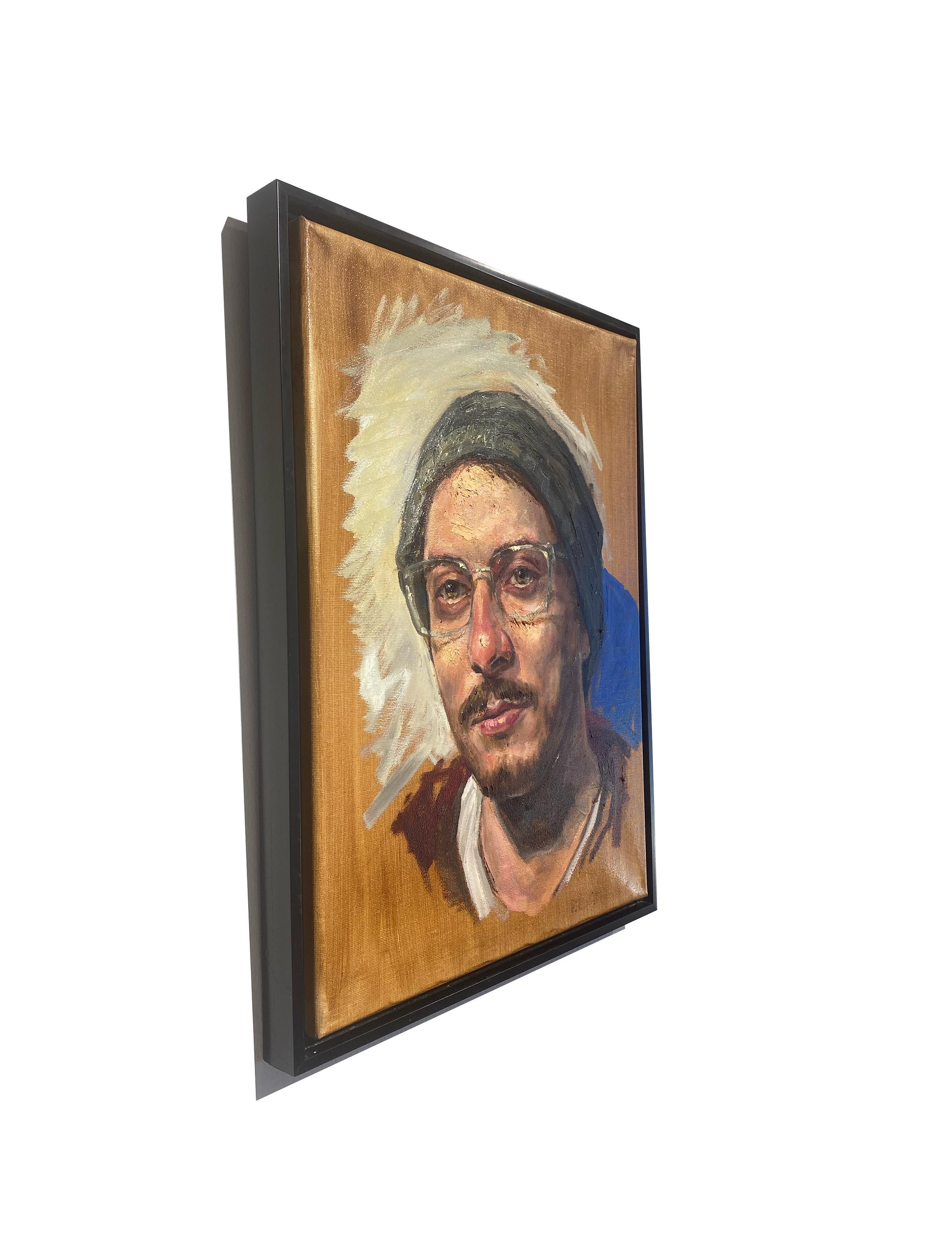 Portrait of John - Original Oil Painting - Peter Lupkin For Sale 2