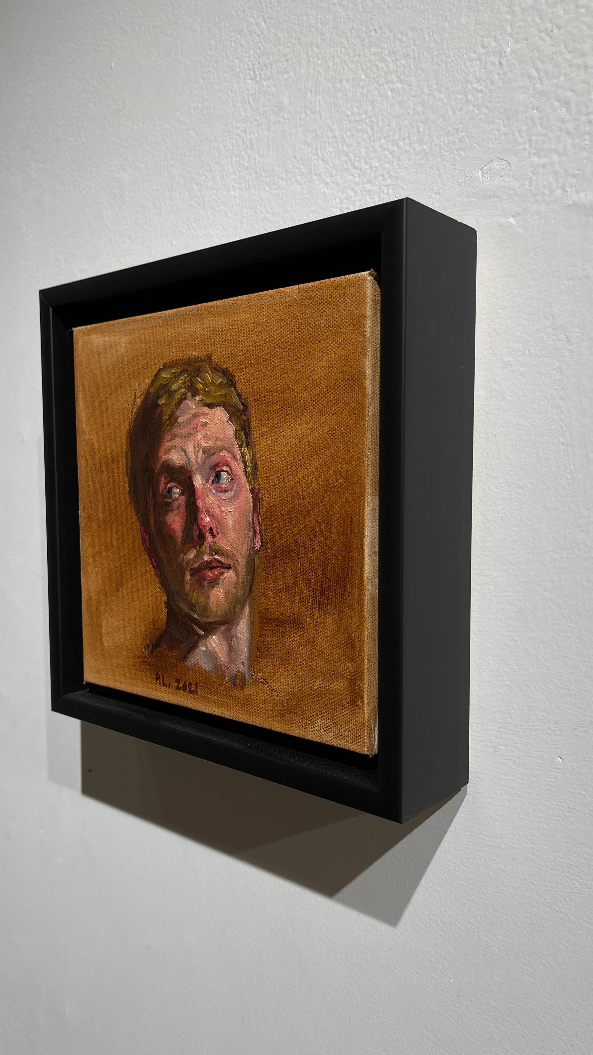 Self Portrait - Original Oil Painting by Peter Lupkin For Sale 1