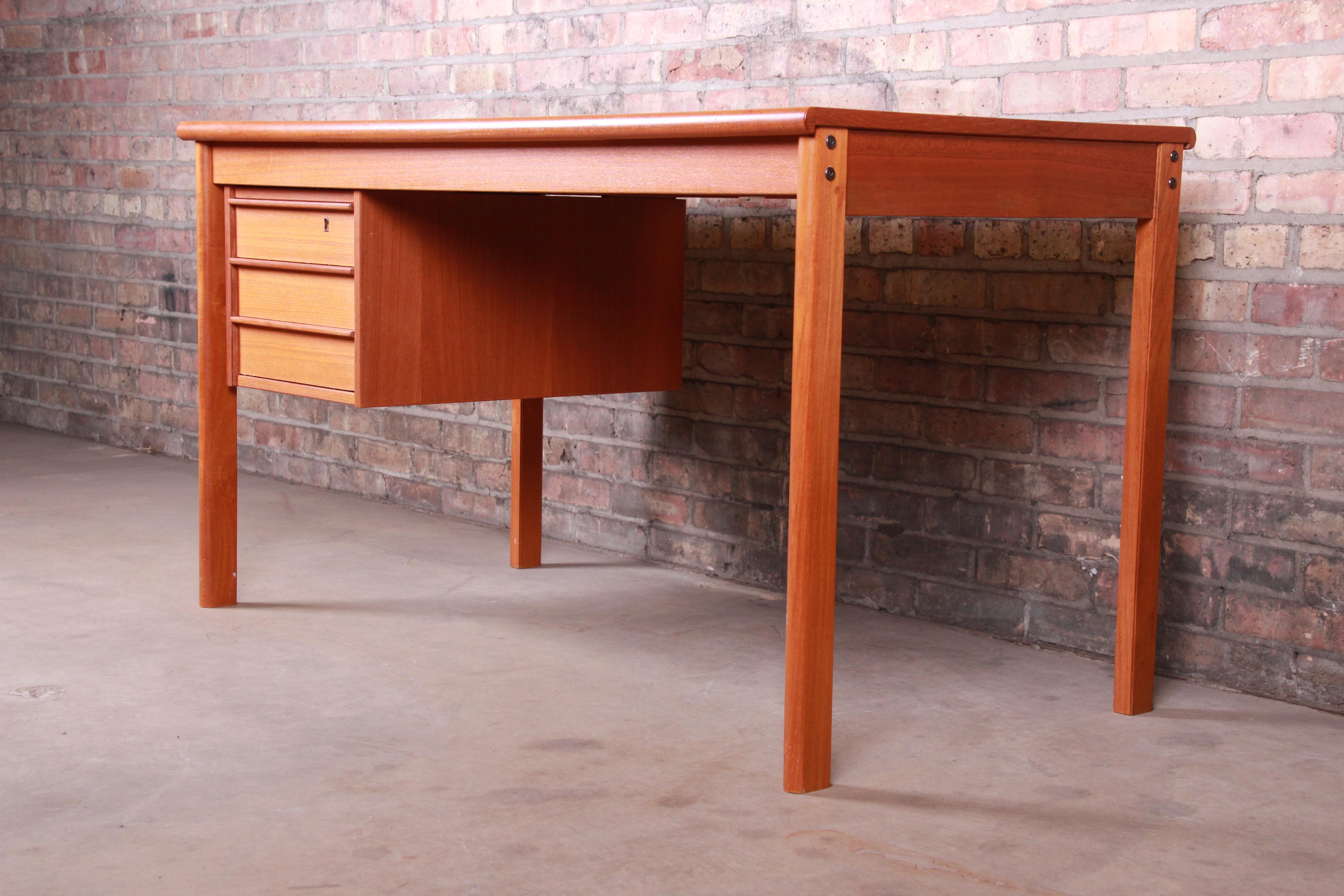 desk with sliding top