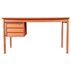 Peter Løvig Nielsen Danish Modern Teak Sliding Top Desk