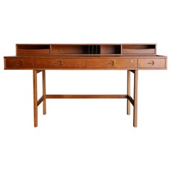 Peter Løvig Nielsen Flip Top Teak Desk, circa 1960