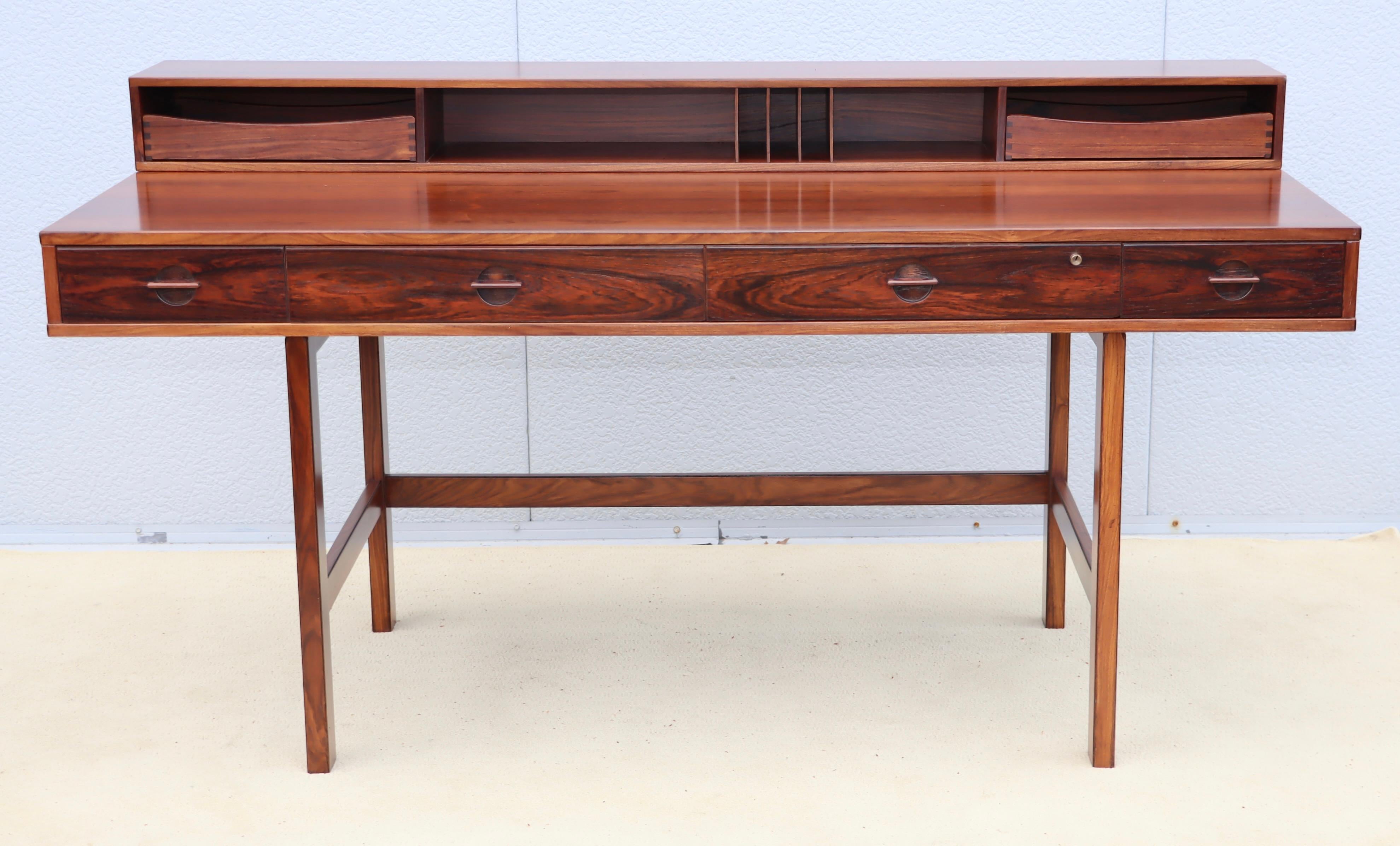 Peter Løvig Nielsen Rosewood Partners Desk In Good Condition For Sale In New York, NY
