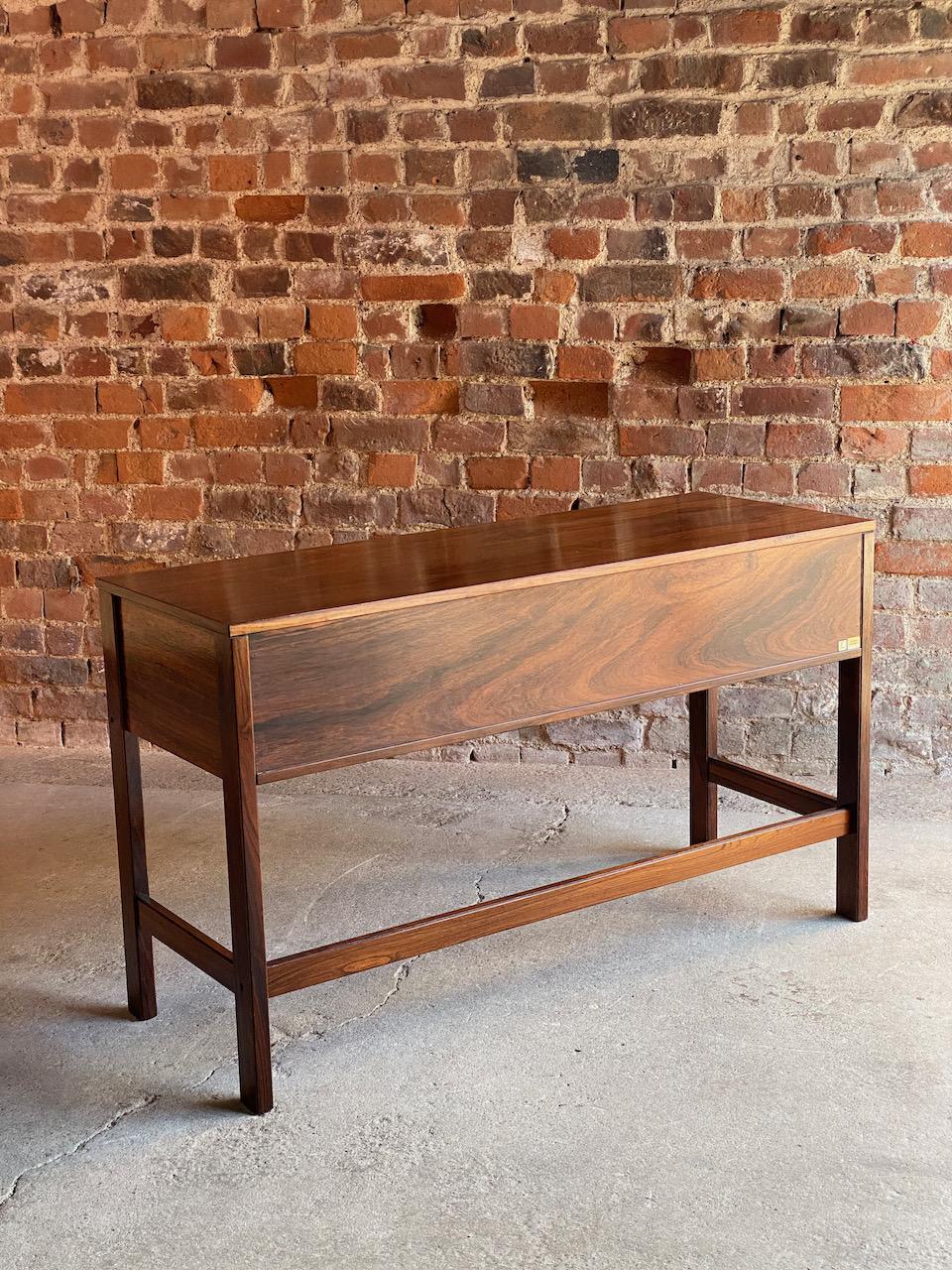 Mid-Century Modern Peter Løvig Nielsen Rosewood Sideboard Console Table, Denmark, 1960