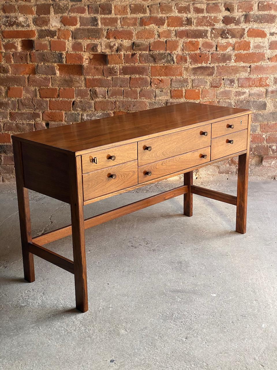 Peter Løvig Nielsen Rosewood Sideboard Console Table, Denmark, 1960 3