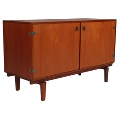 Peter Løvig Nielsen Sideboard in Teak and Brass, Denmark, 1960s
