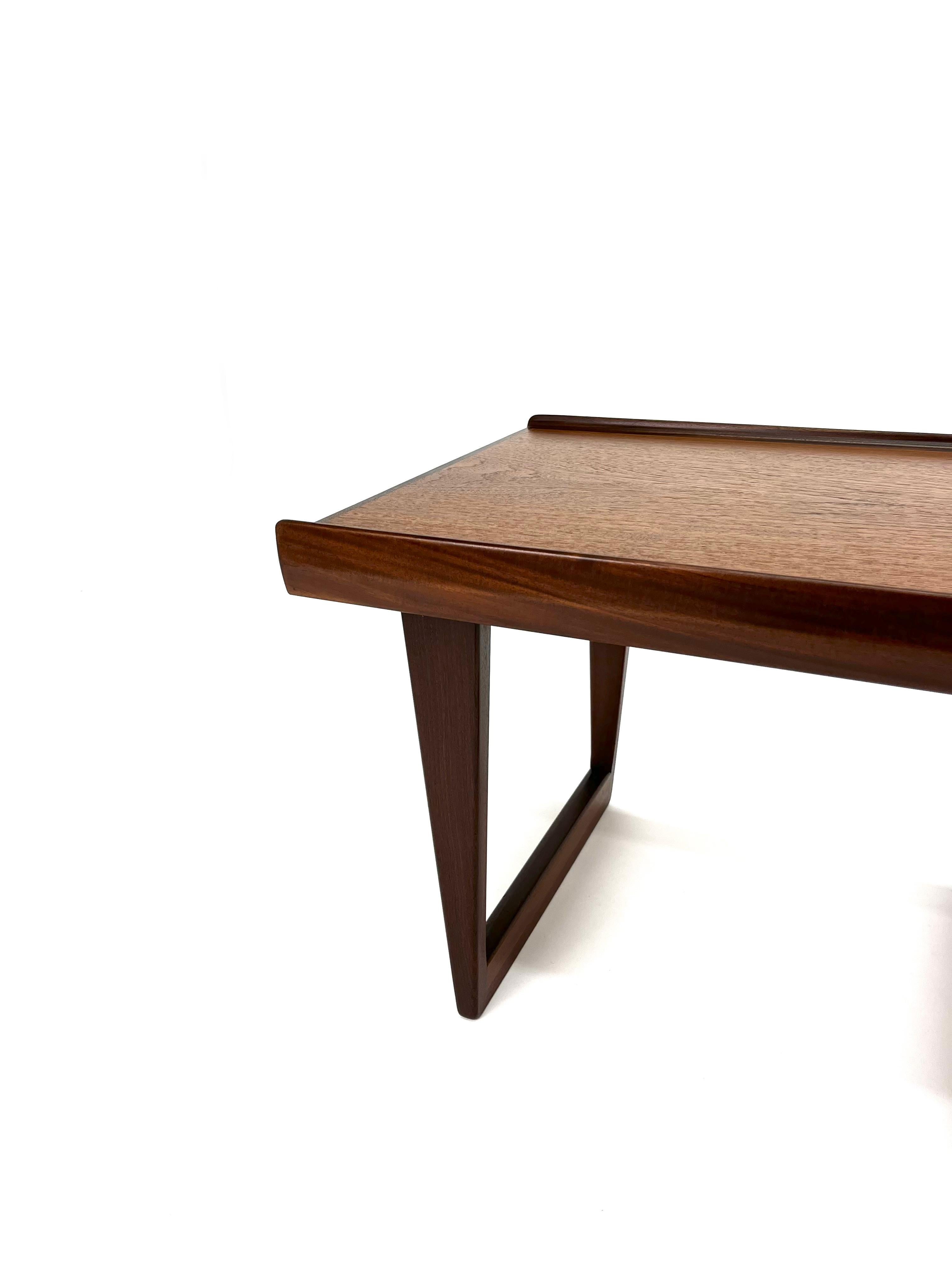 Teak Peter Løvig Nielsen Small Side Table For Sale