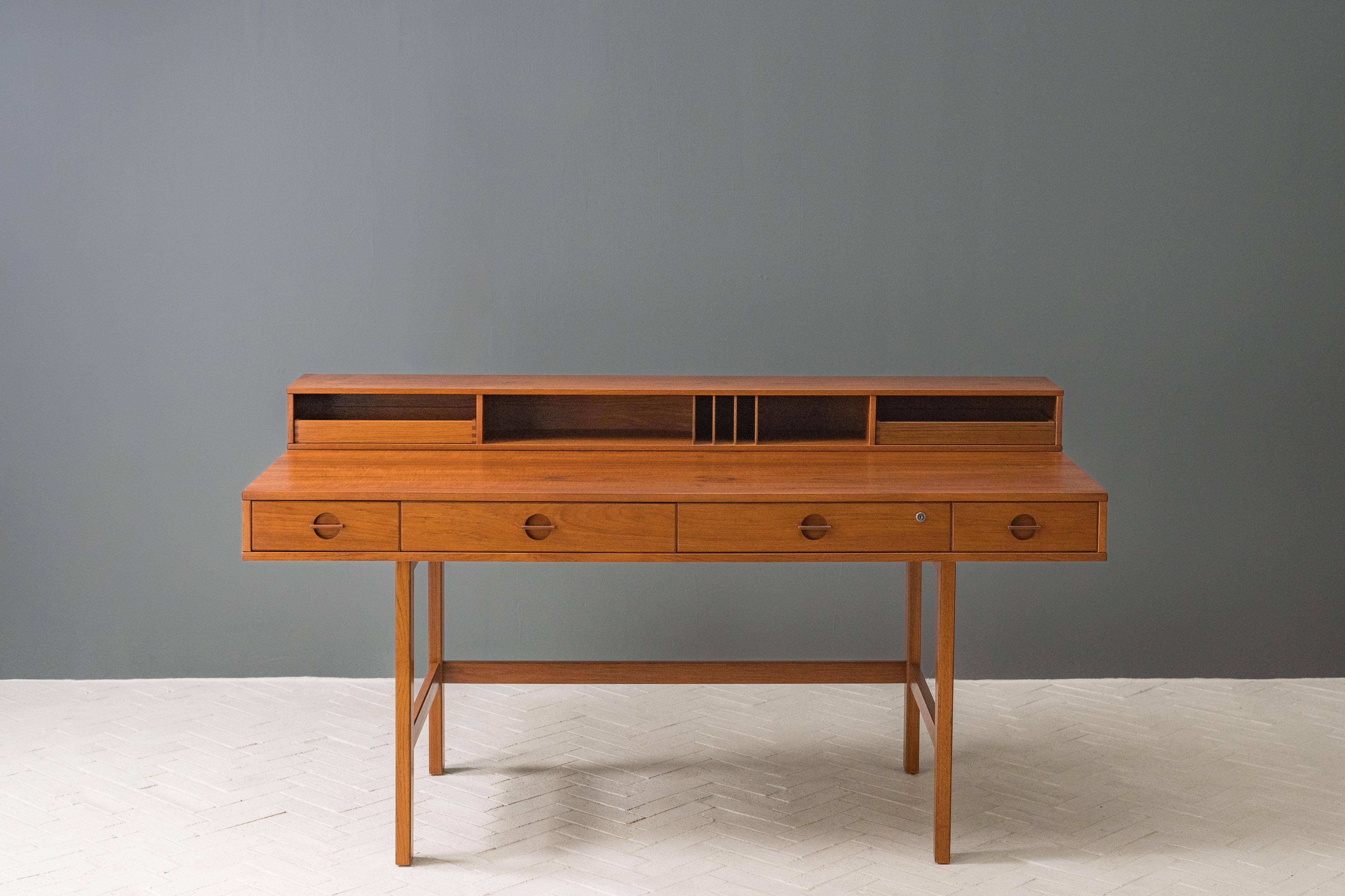 Danish Peter Løvig Nielsen Teak Partners Desk