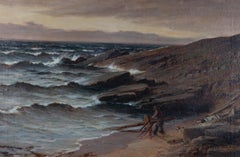 Peter Macgregor Wilson RSA RSW (1856-1928) - Scottish 1890 Oil, After the Storm