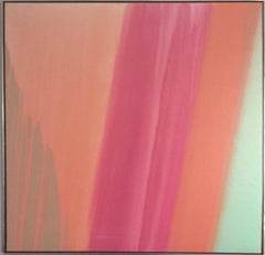 Pink Skies, Abstract Painting by Peter Mack