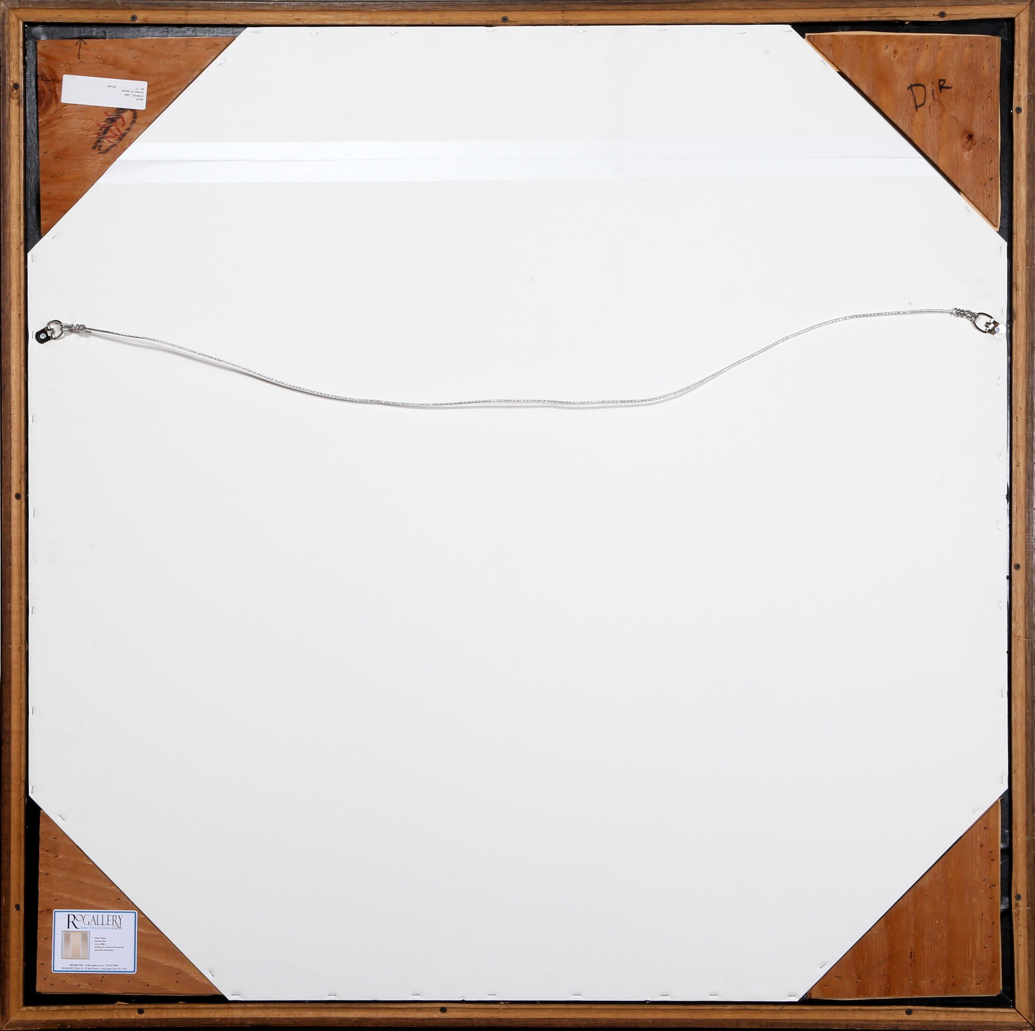 Stripes One, Abstraktes Gemälde von Peter Mack im Angebot 3