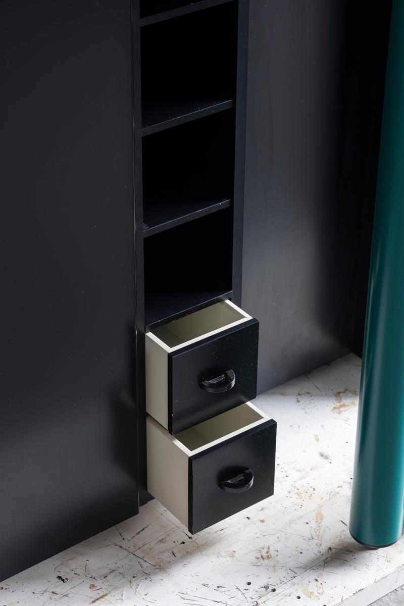 Peter Maly Barschrank 'Duo' für Interlübke, deutsches Design, 1980er Jahre 4