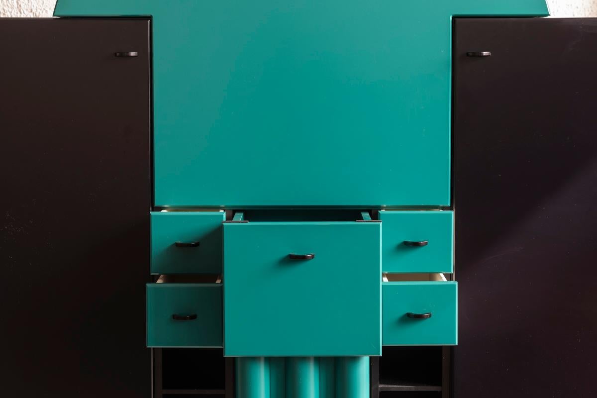 Peter Maly Barschrank 'Duo' für Interlübke, deutsches Design, 1980er Jahre 5