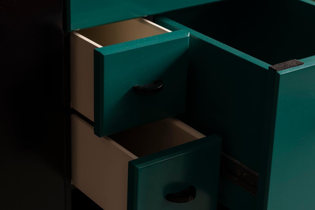 Peter Maly Barschrank 'Duo' für Interlübke, deutsches Design, 1980er Jahre 7