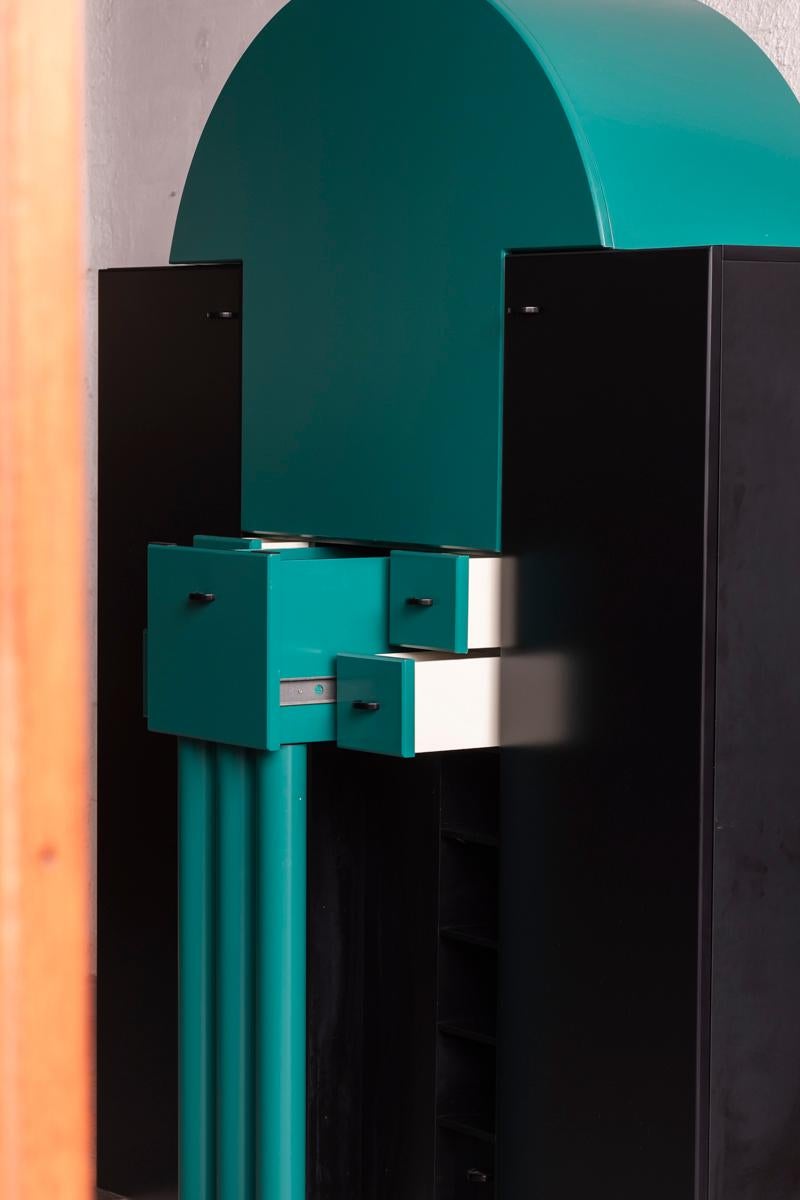 Peter Maly Barschrank 'Duo' für Interlübke, deutsches Design, 1980er Jahre 8