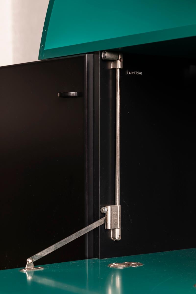 Peter Maly Barschrank 'Duo' für Interlübke, deutsches Design, 1980er Jahre (Ende des 20. Jahrhunderts)