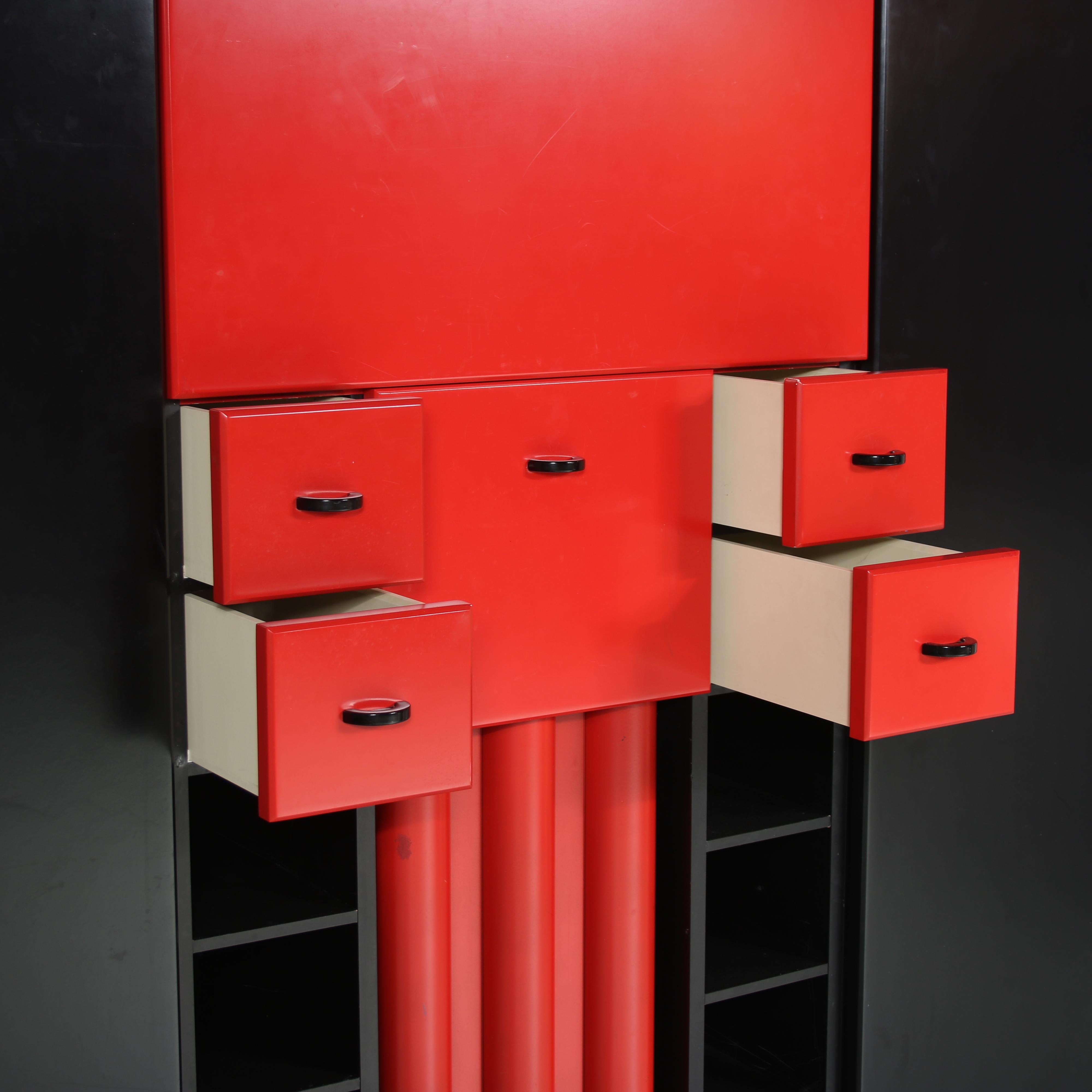 Peter Maly “Duo” Cabinet for Interlübke, Germany 1980 5