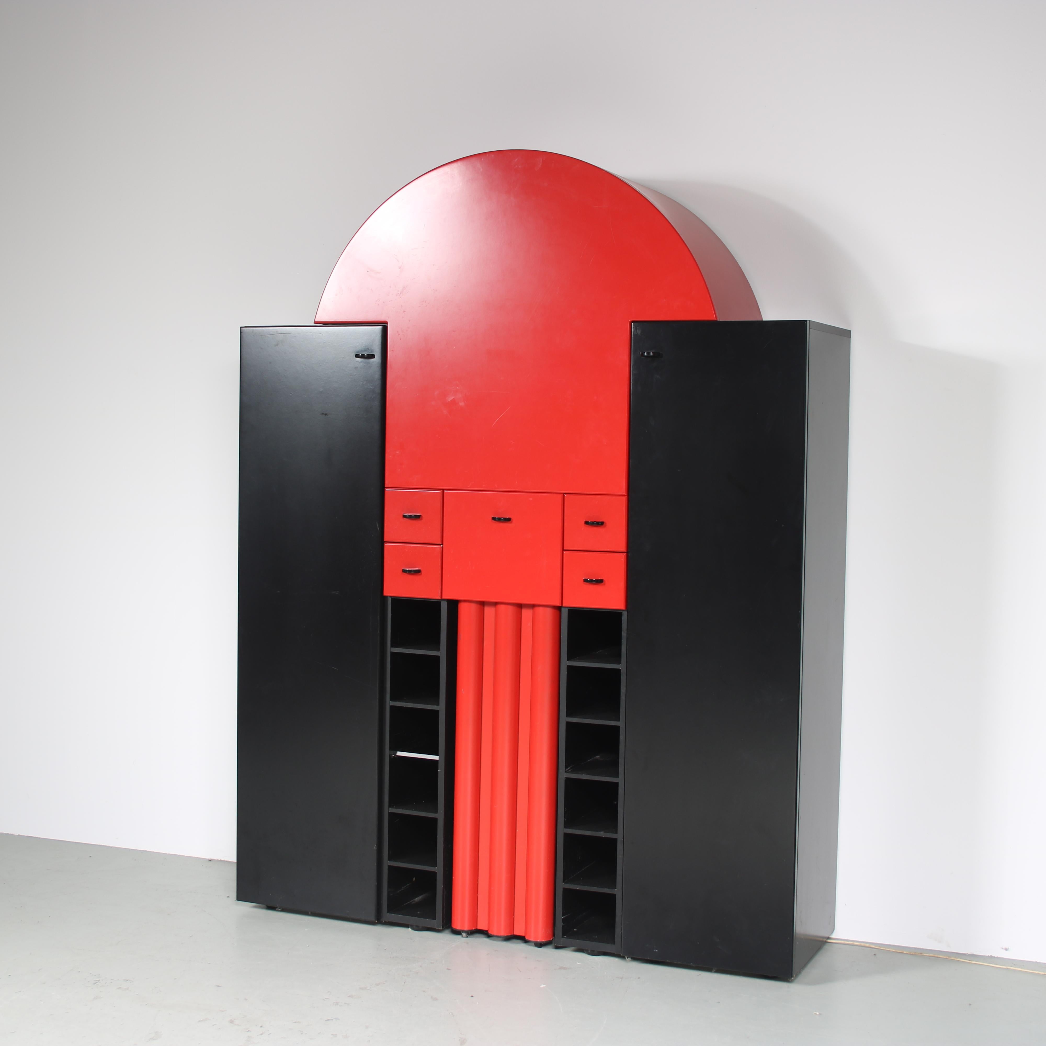Peter Maly “Duo” Cabinet for Interlübke, Germany 1980 11