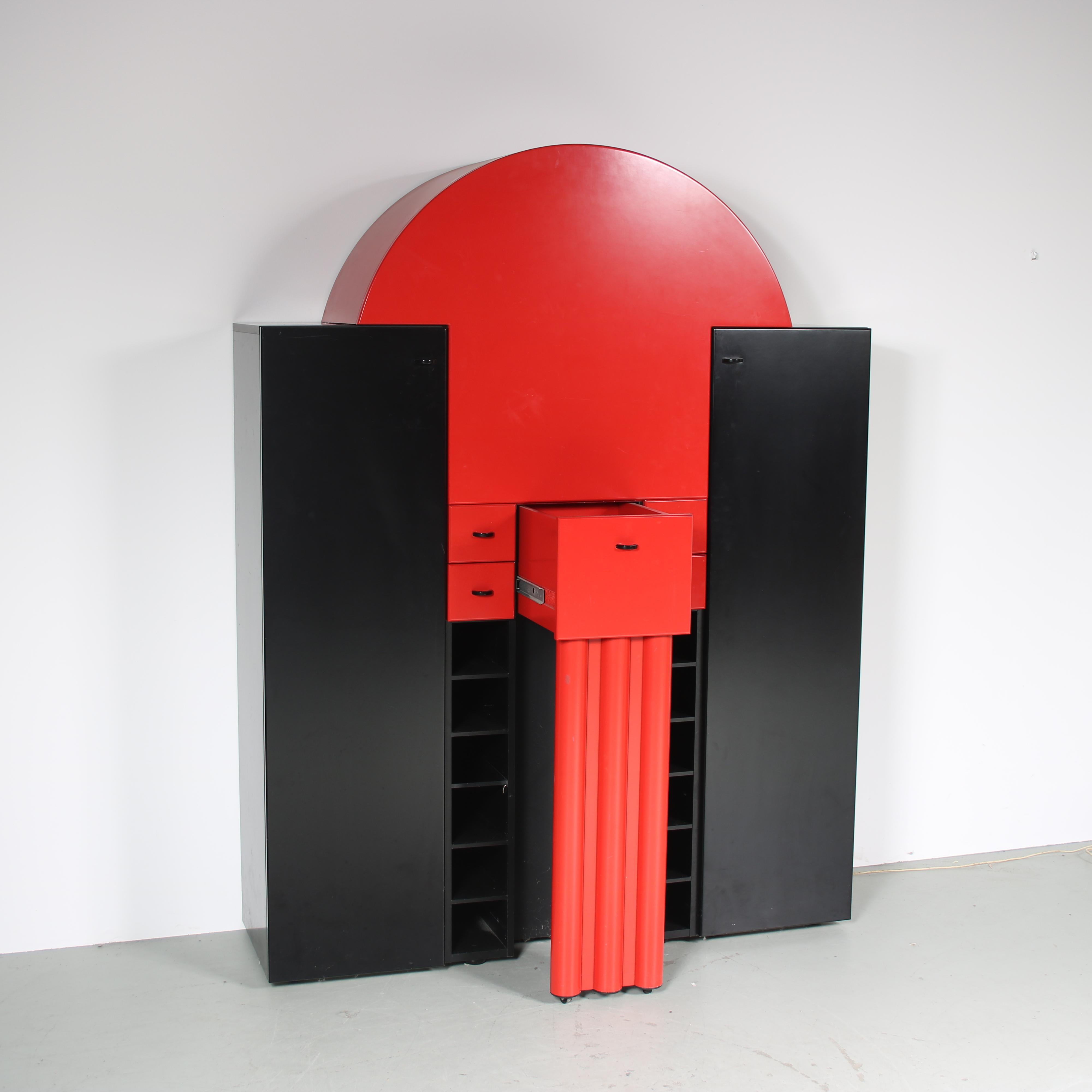 Peter Maly “Duo” Cabinet for Interlübke, Germany 1980 In Good Condition In Amsterdam, NL