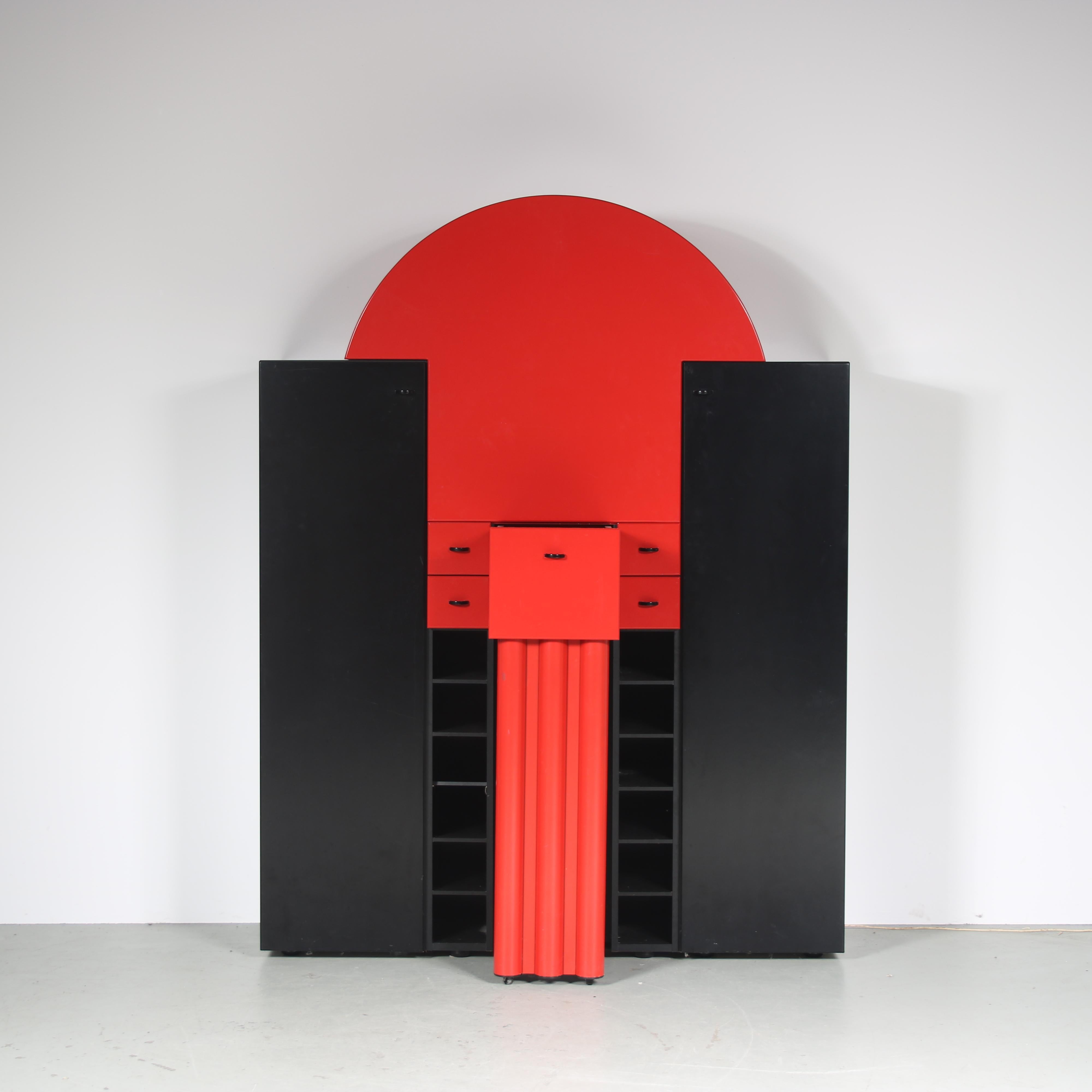 Late 20th Century Peter Maly “Duo” Cabinet for Interlübke, Germany 1980