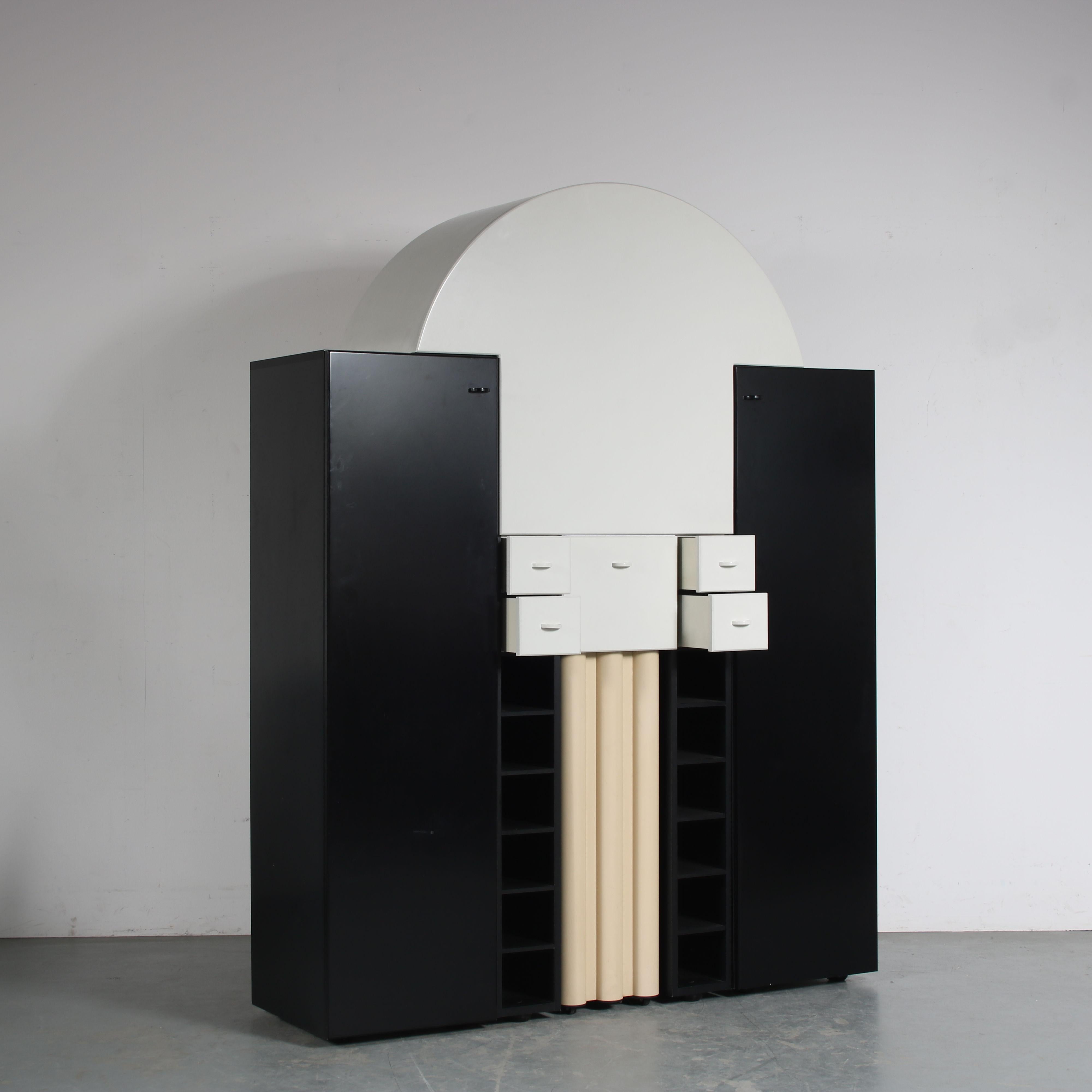 Late 20th Century Peter Maly “Duo” Cabinet for Interlübke, Germany 1980