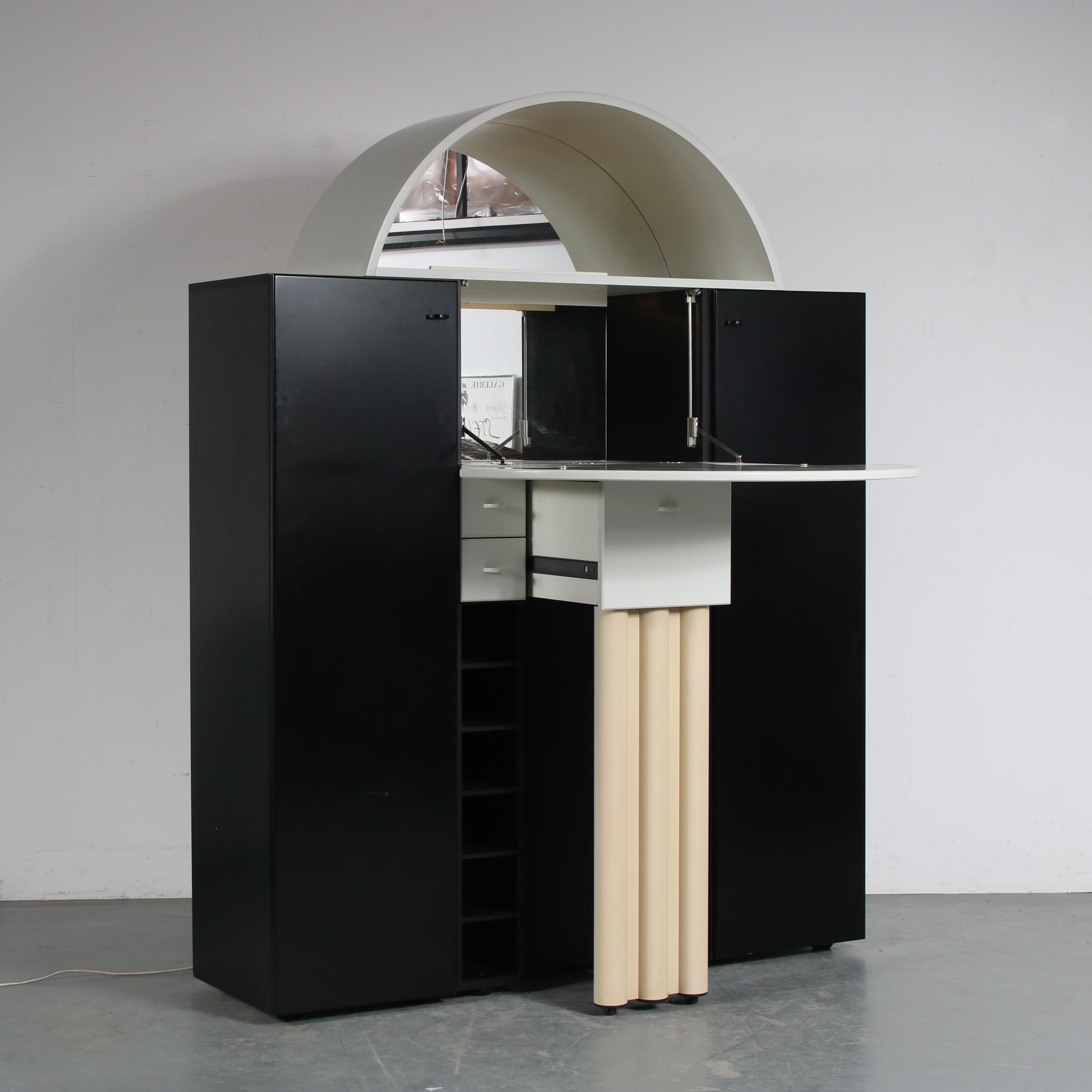 Peter Maly “Duo” Cabinet for Interlübke, Germany 1980 4