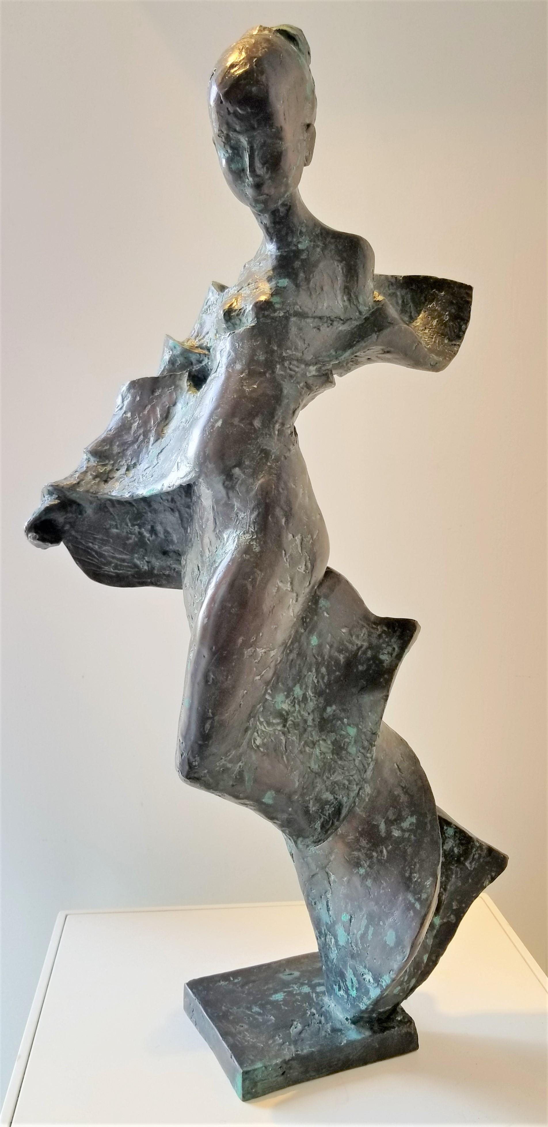 Danae - Sculpture by Peter Mandl