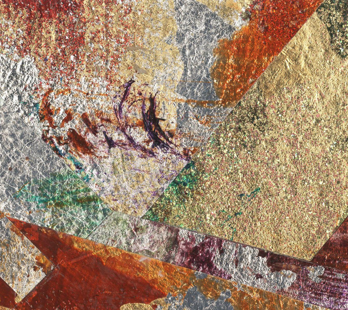 Senza titolo - Abstract Painting Marrone di Peter Marks